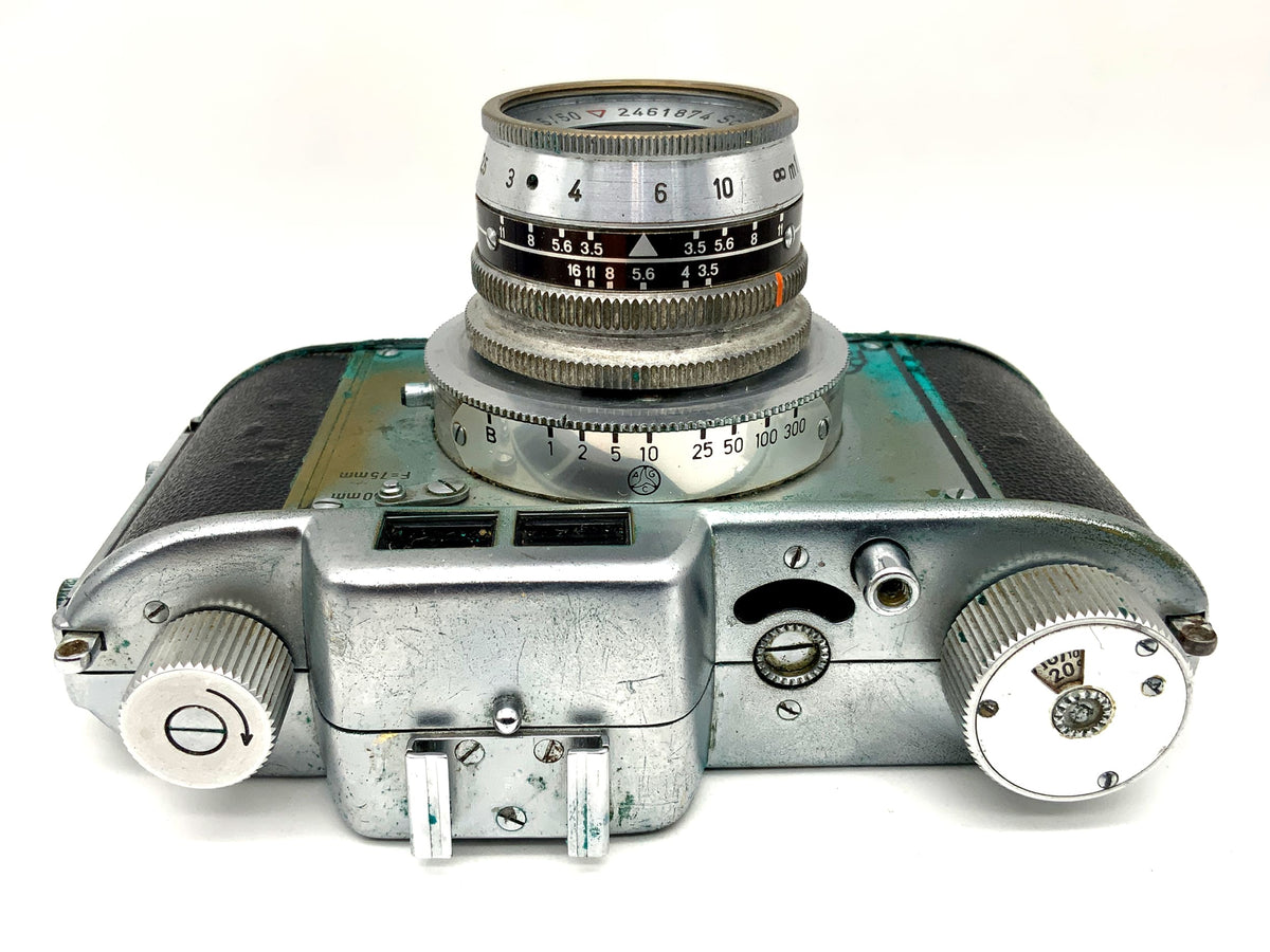 AKA Rette Sucherkamera mit Schneider Kreuznach Radionar 50mm 1:3,5 Analogkamera