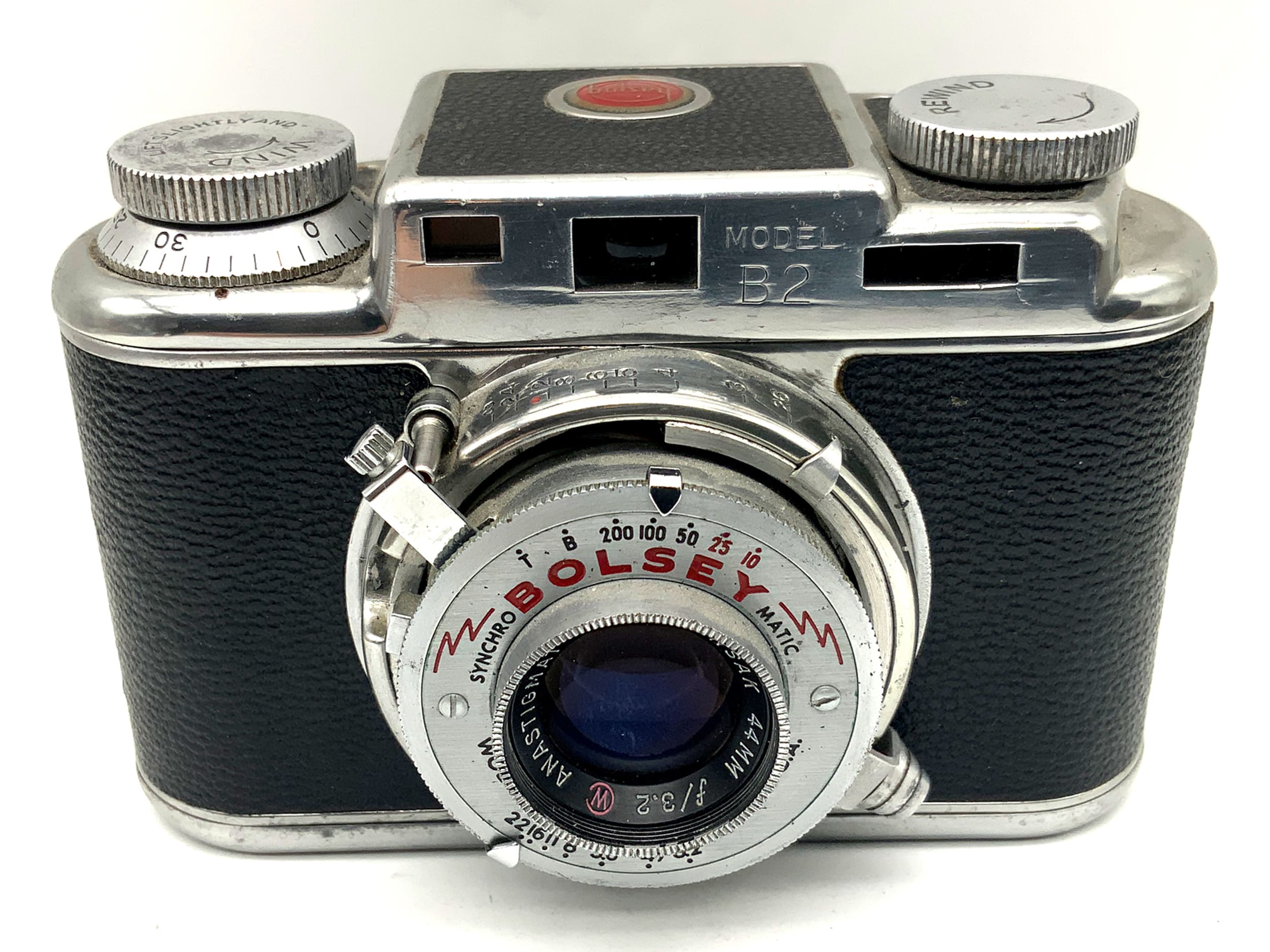 Bolsey Model B2 Sucherkamera Wollensak 44mm 1:3,2 Messsucherkamera Analogkamera