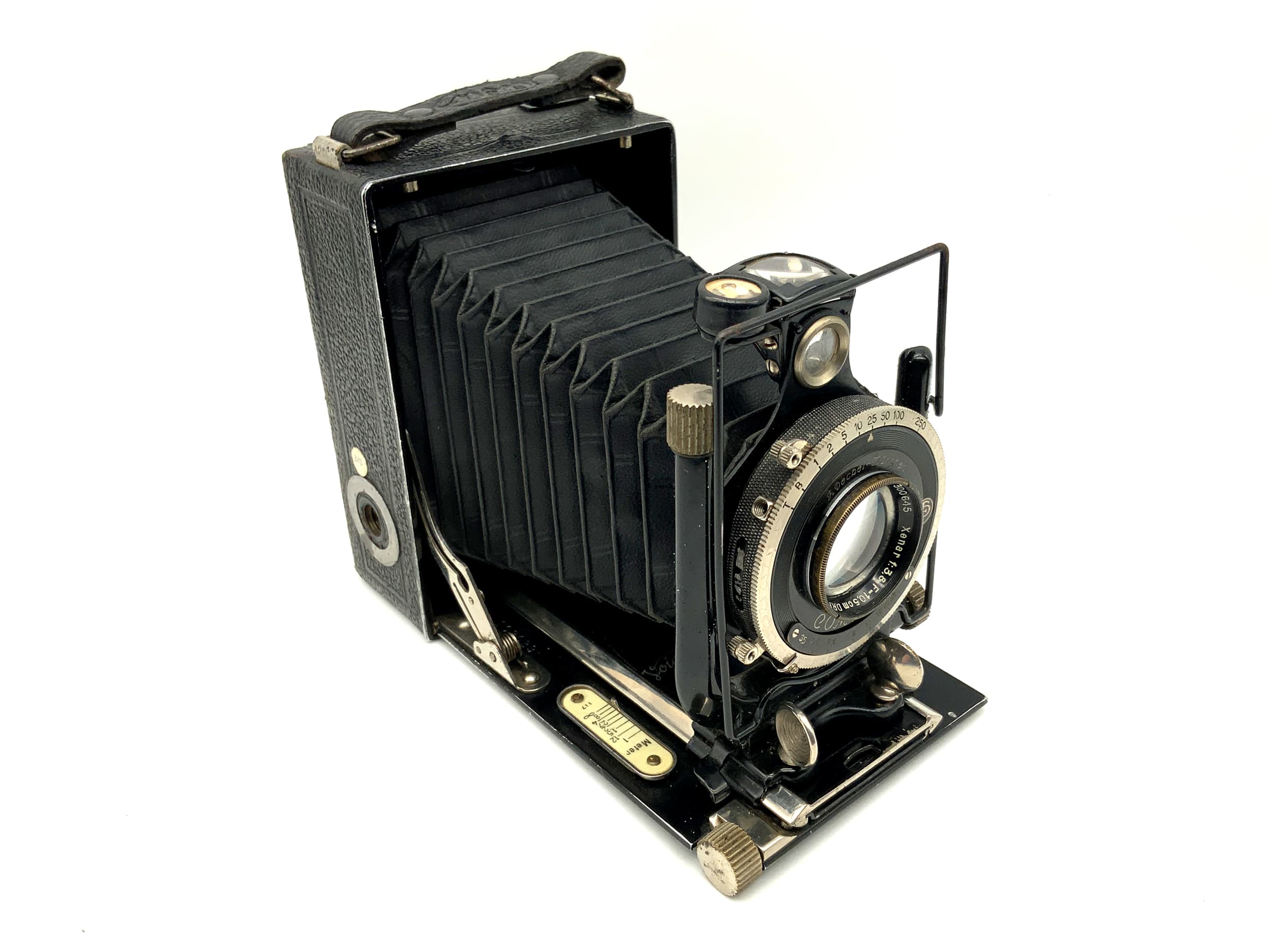 Voigtländer Avus Plattenkamera mit Xenar 1:3.8/10,5cm Compur Analogkamera