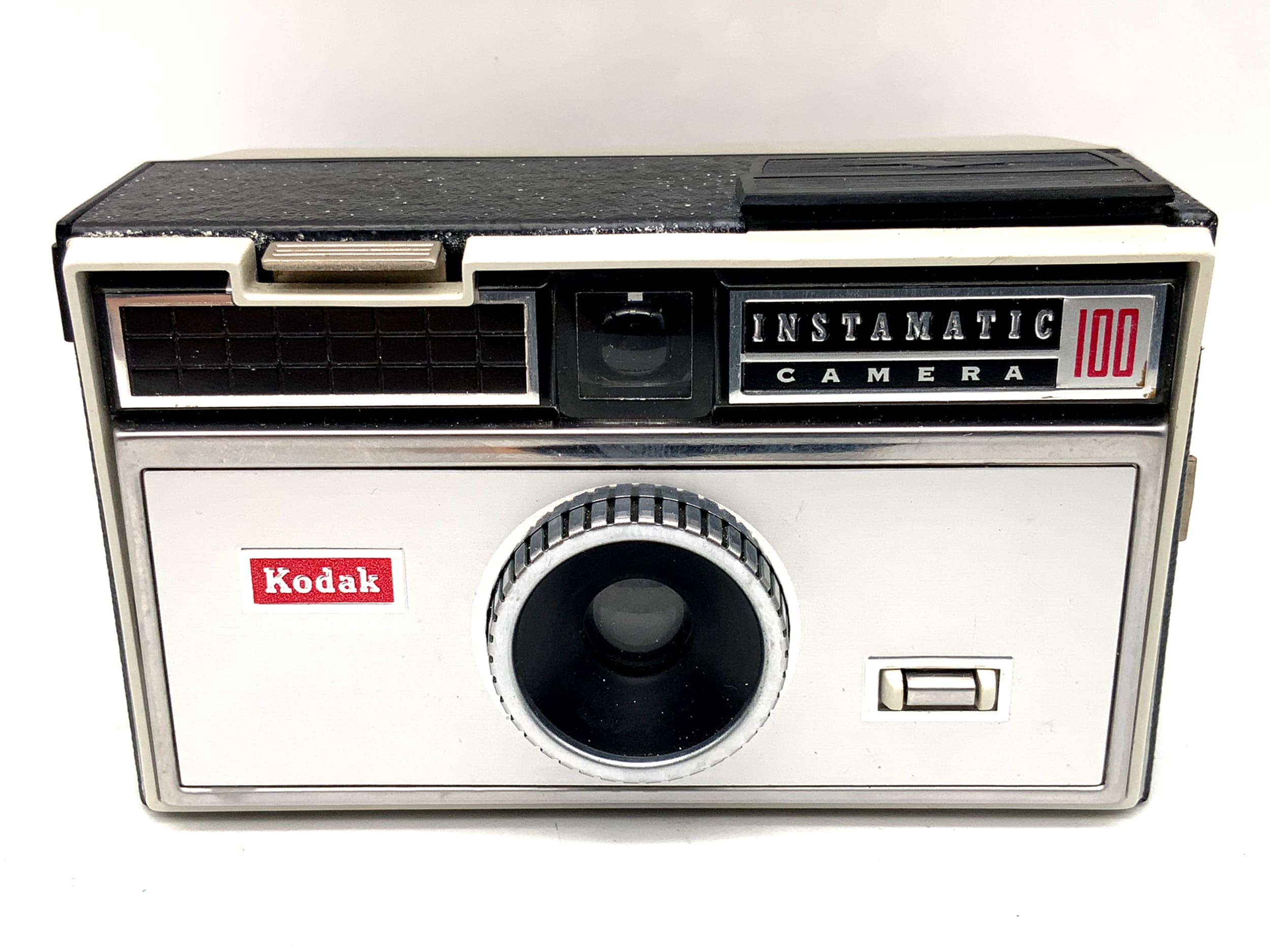 Kodak Instamatic 100 Sucherkamera mit Kompaktkamera Analogkamera