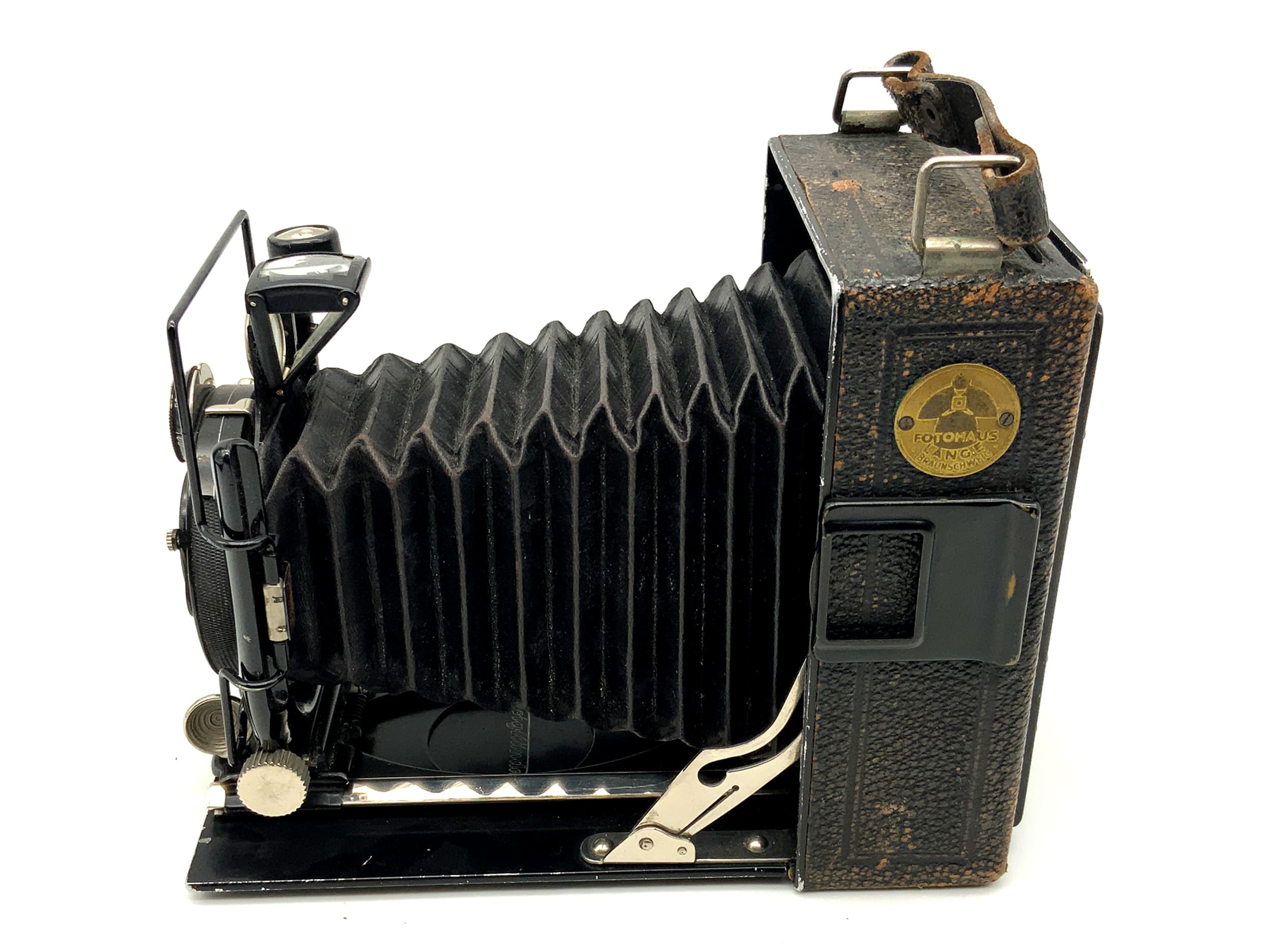 Voigtländer Avus Plattenkamera mit Anastigmat Skopar 1:4.5 F=10,5cm Compur 0