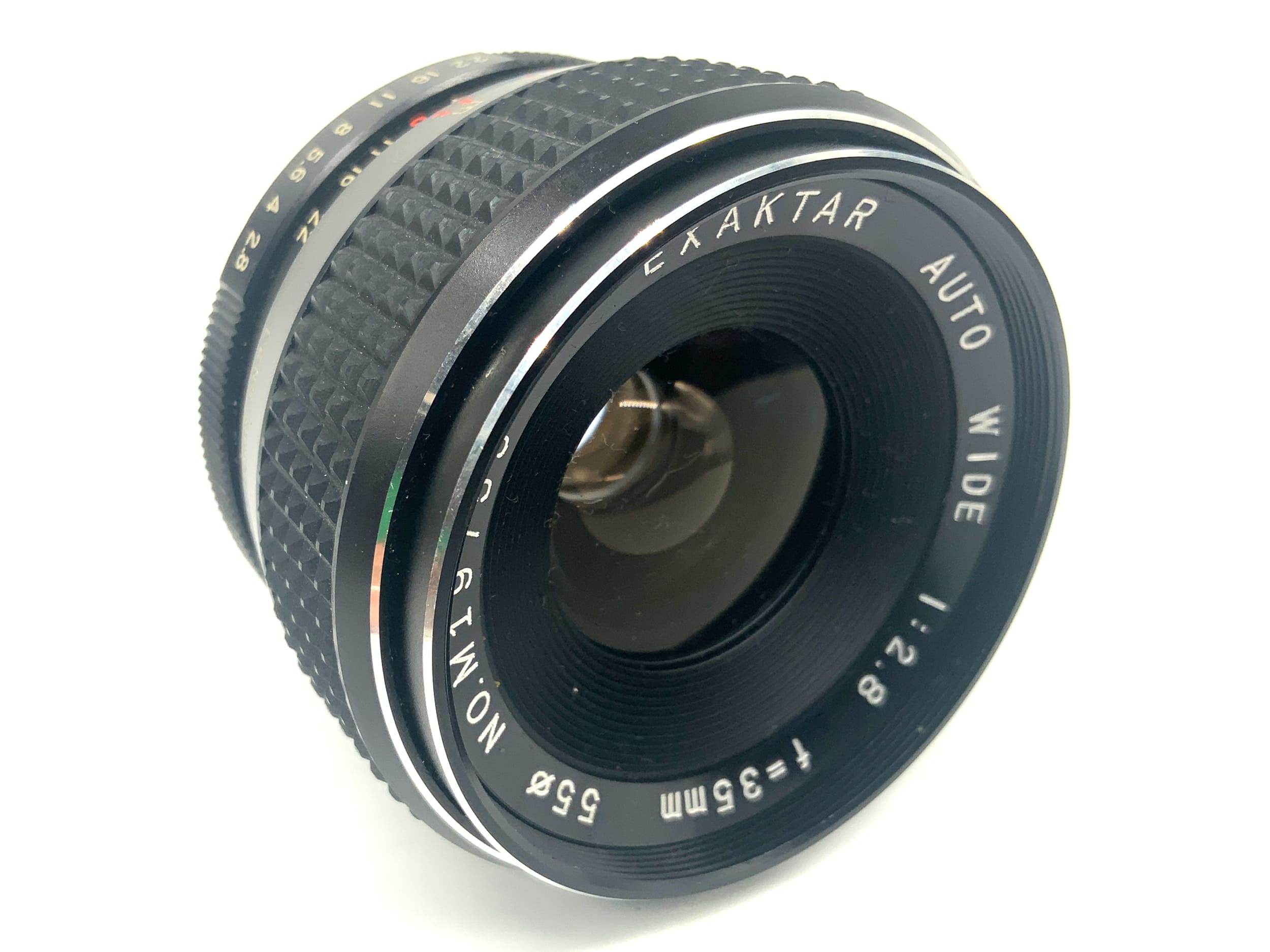 Exakta Exaktar Auto Wide 35mm 1:2.8 Objektiv Festbrennweite (M42) Nebel!