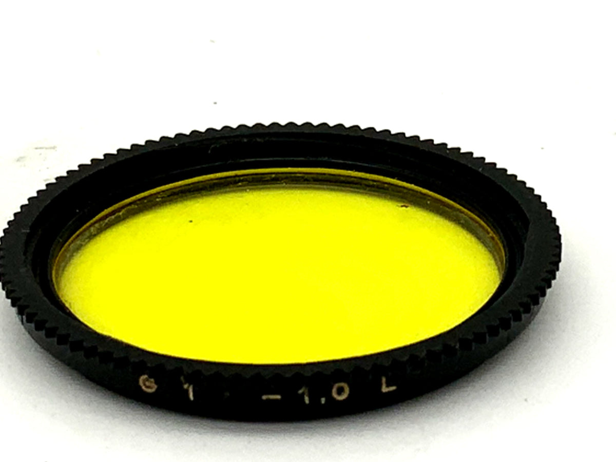 Filtre de couleur Lifa VA antireflet jaune/jaune G1 -1,0L, filetage 32 mm