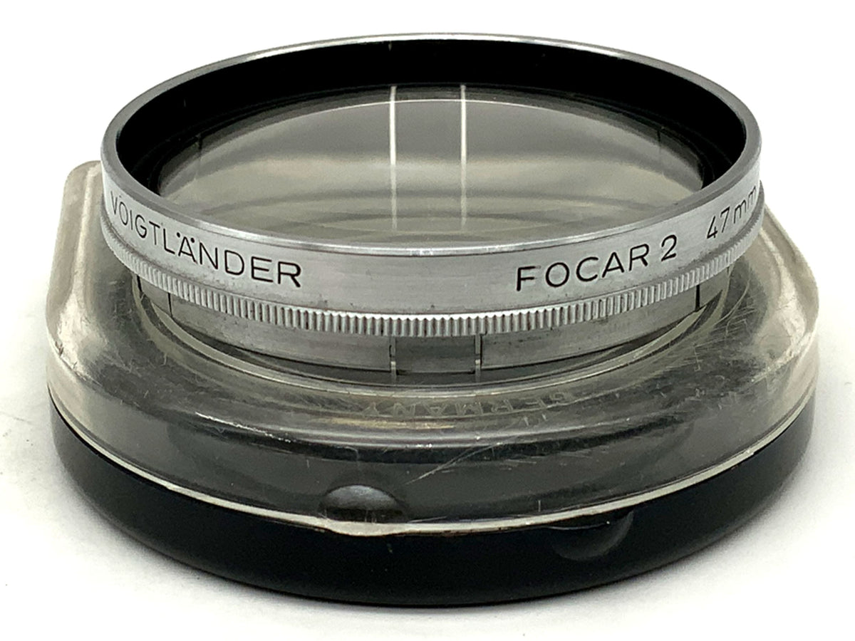 Objectif gros plan Voigtländer Focar 2 304/47, filtre à enfiler, 47 mm