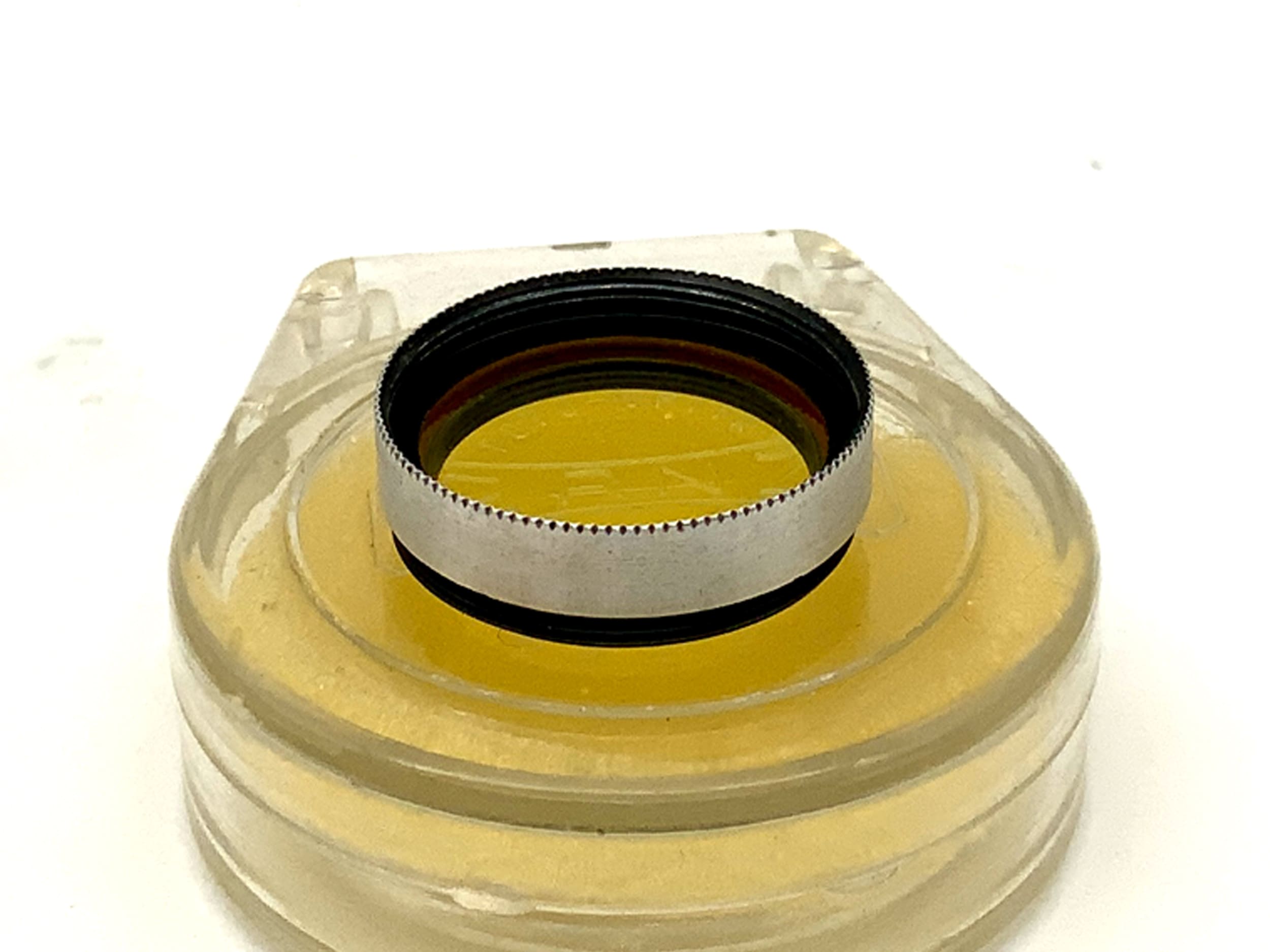 Arnz Jena Farbfilter hellgelb/light yellow im Etui Filter 18mm Filtergewinde