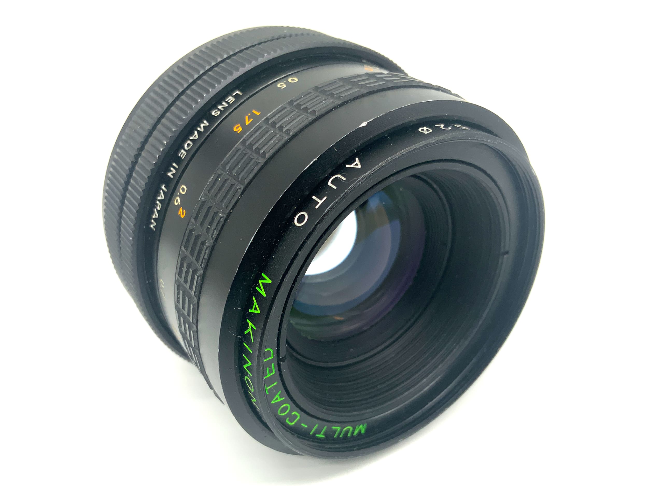Makinon Auto MC 50mm 1:1.7 Objektiv Festbrennweite (Canon FD)