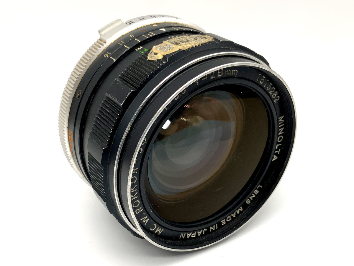 Minolta MC W.Rokkor-SG 28mm 1:3.5 Objektiv Festbrennweite (Minolta MD)