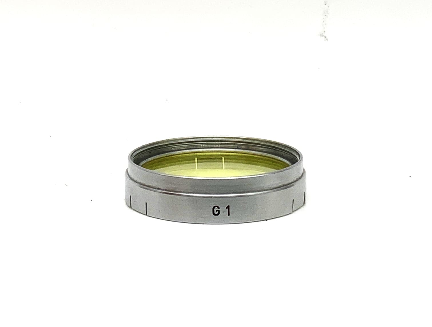 Pentacon Farbfilter hellgelb/light yellow G1 2x Steckfilter Slip On Filter 30mm