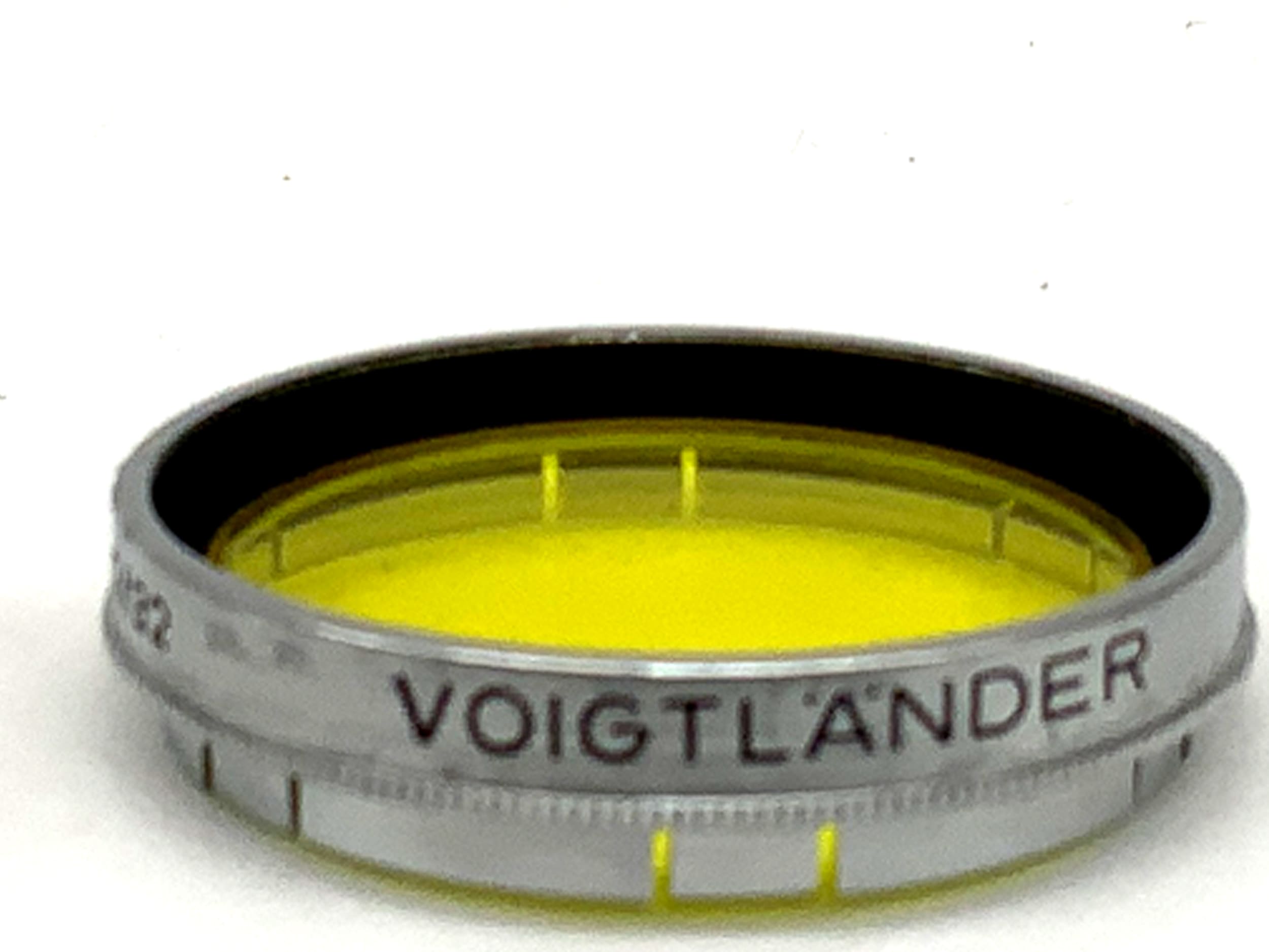 Voigtländer Farbfilter gelb/yellow 302/32 G2 AR Steckfilter Slip On Filter 32mm