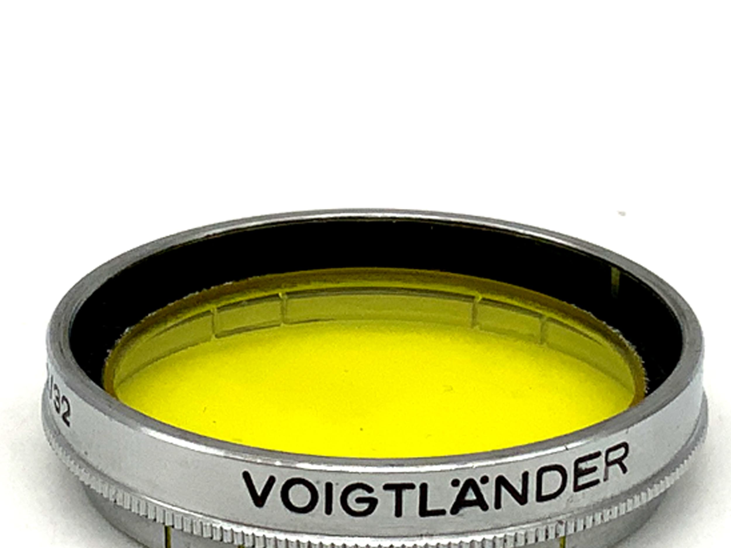 Voigtländer Farbfilter gelb/yellow 302/32 G2 Steckfilter Slip On Filter 32mm