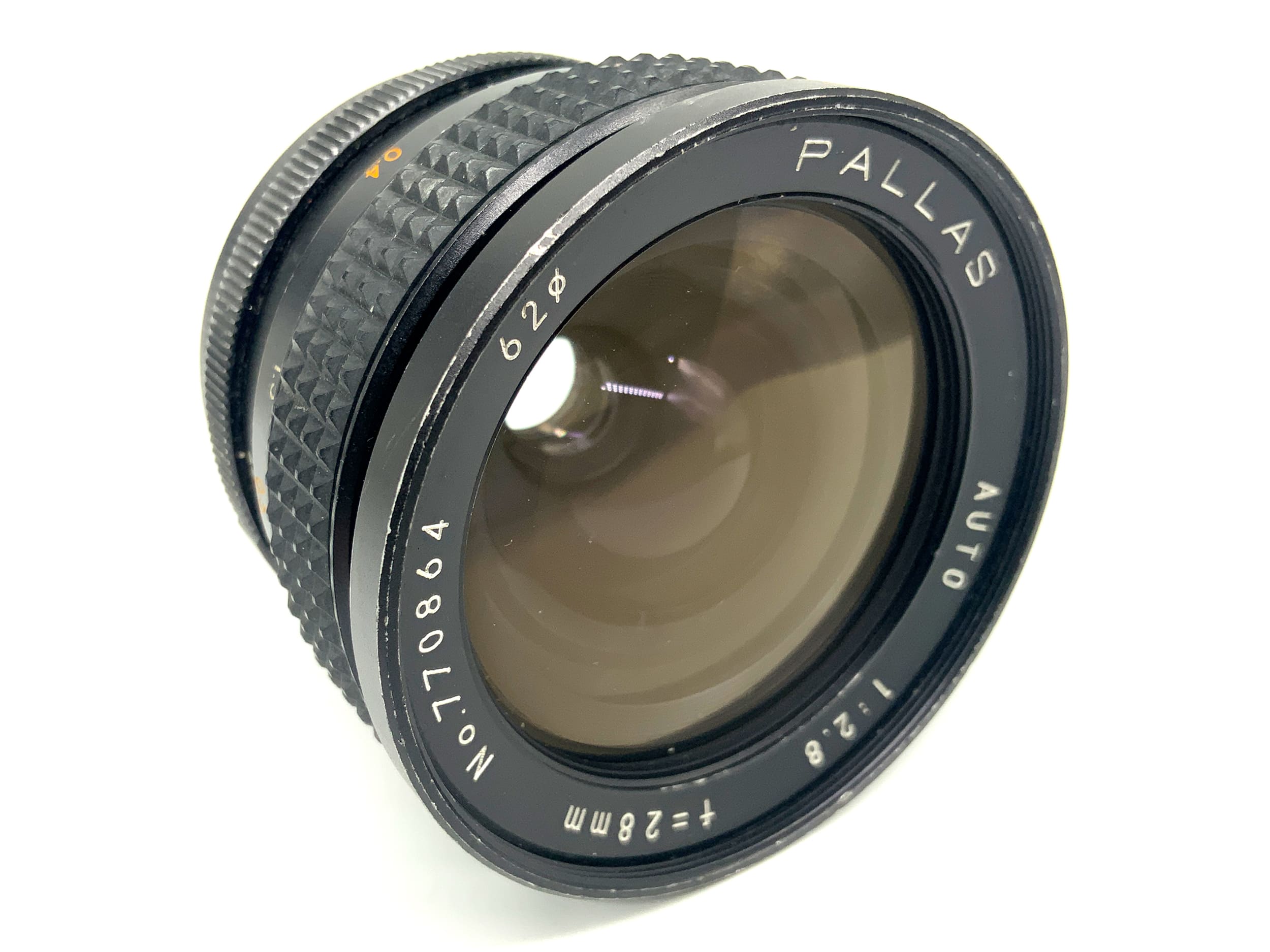 Pallas Auto 28mm 1:2.8 Objektiv Festbrennweite (M42)