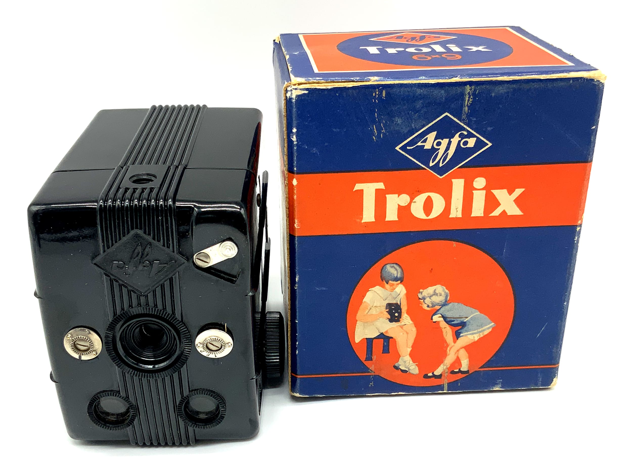 Agfa Trolix Boxkamera mit 6x9 Analogkamera Camera