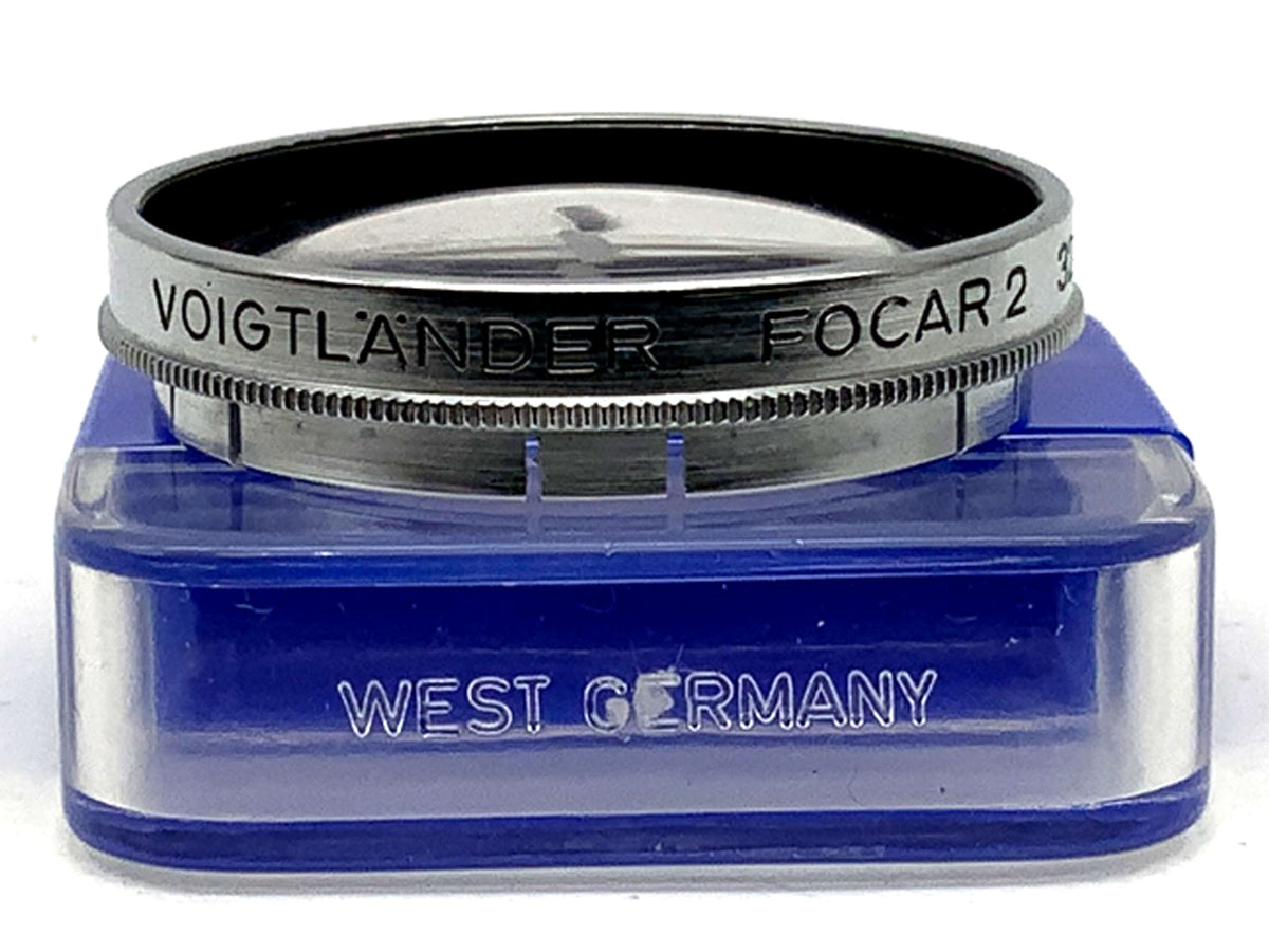 Objectif gros plan Voigtländer 304/32 Focar 2 filtre à enfiler dans un étui, filtre 32 mm