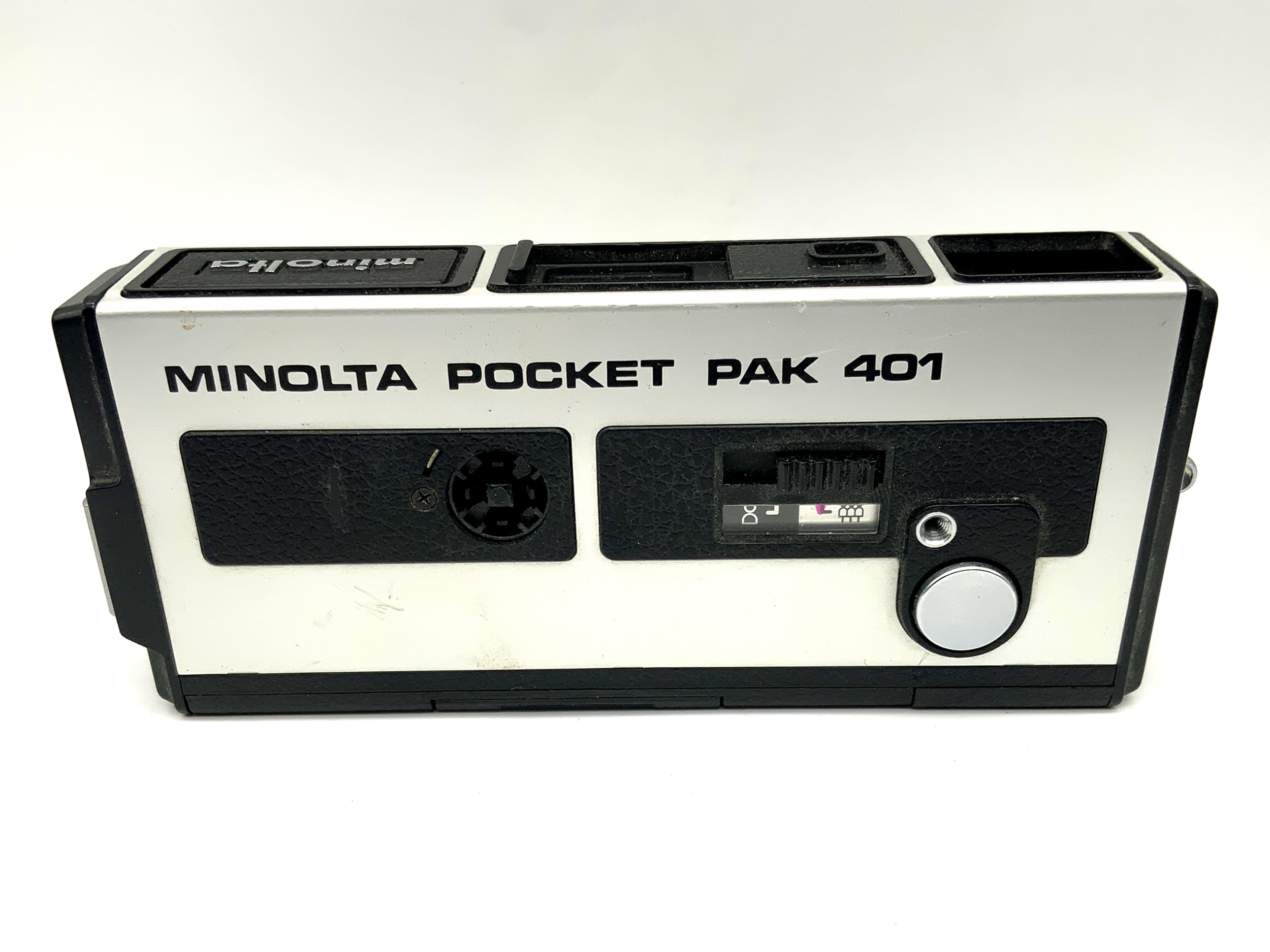 Minolta Pocket Pak 401 Miniaturkamera mit Kleinstbildkamera