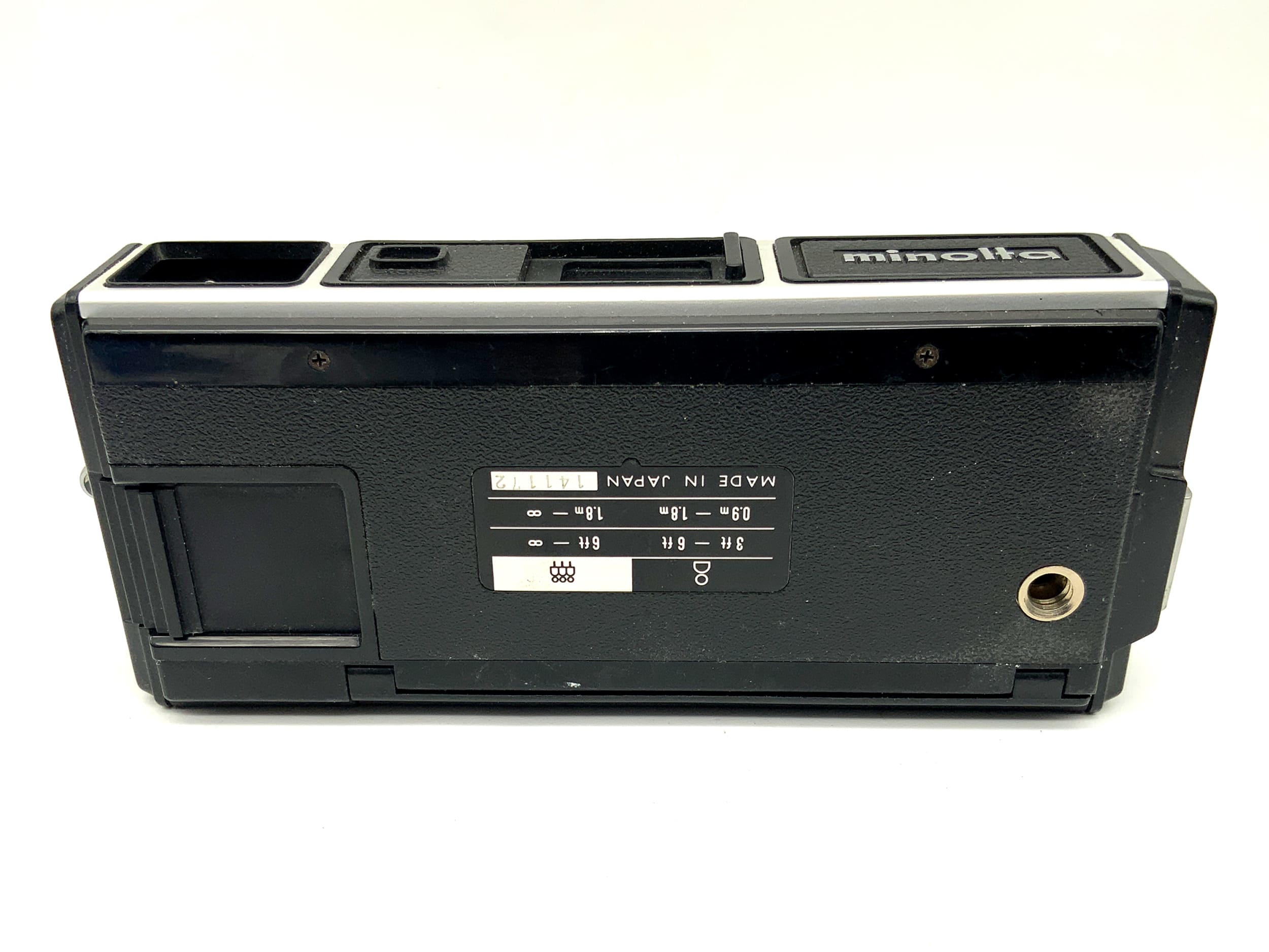 Minolta Pocket Pak 401 Miniaturkamera mit Kleinstbildkamera