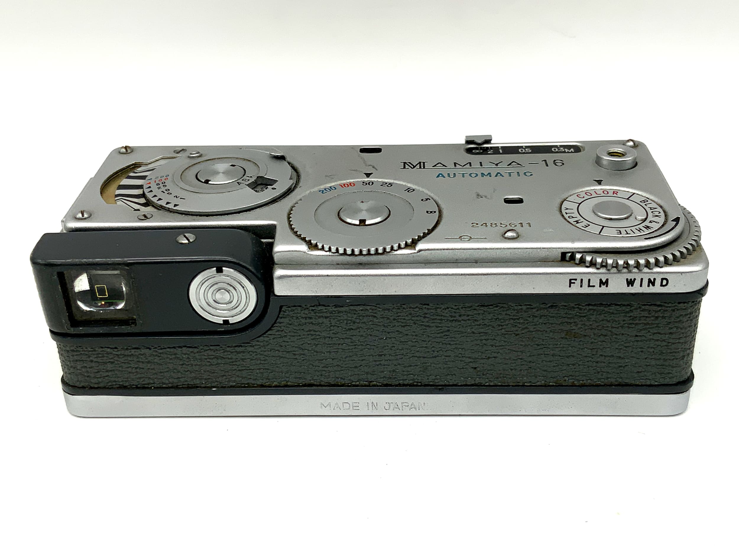 Mamiya 16 Automatic Miniaturkamera mit Mamiya Sekor 25mm 1:2.8