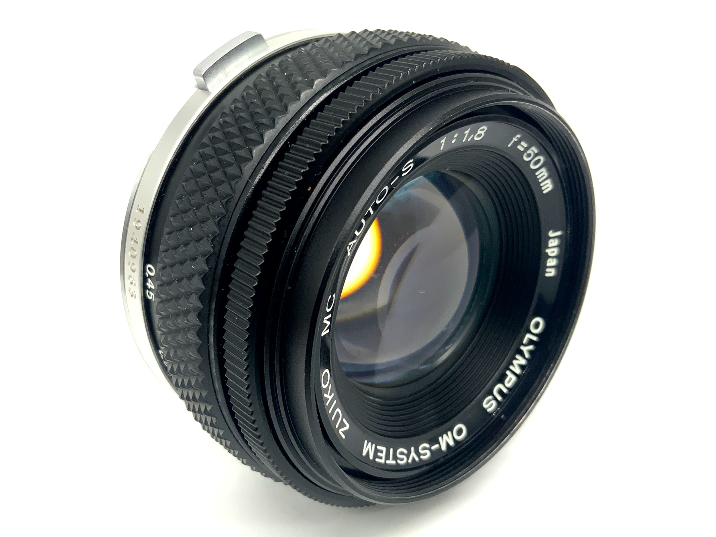 Olympus Zuiko MC Auto-S 50mm 1:1.8 Festbrennweite (Olympus OM) Text lesen!