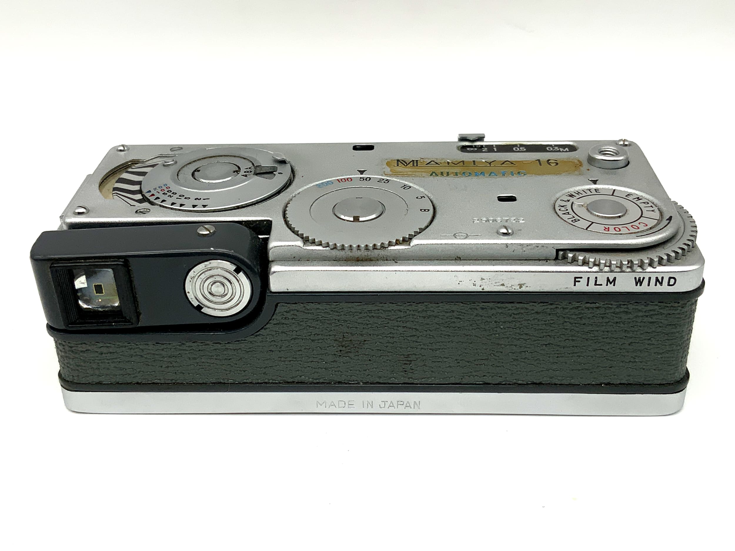 Mamiya 16 Automatic Miniaturkamera mit Mamiya Sekor 25mm 1:2.8