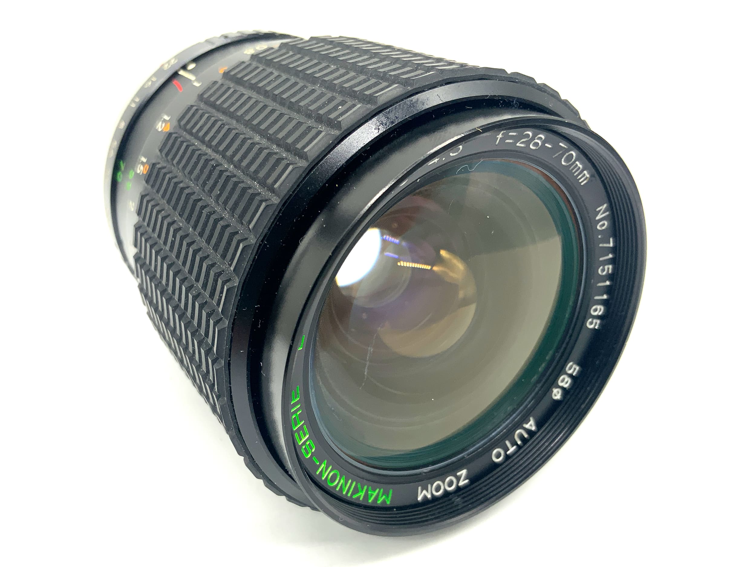 Makinon Serie E MC Auto Zoom 28-70mm 1:3.5-4.5 Zoom (Olympus OM) Nebel!