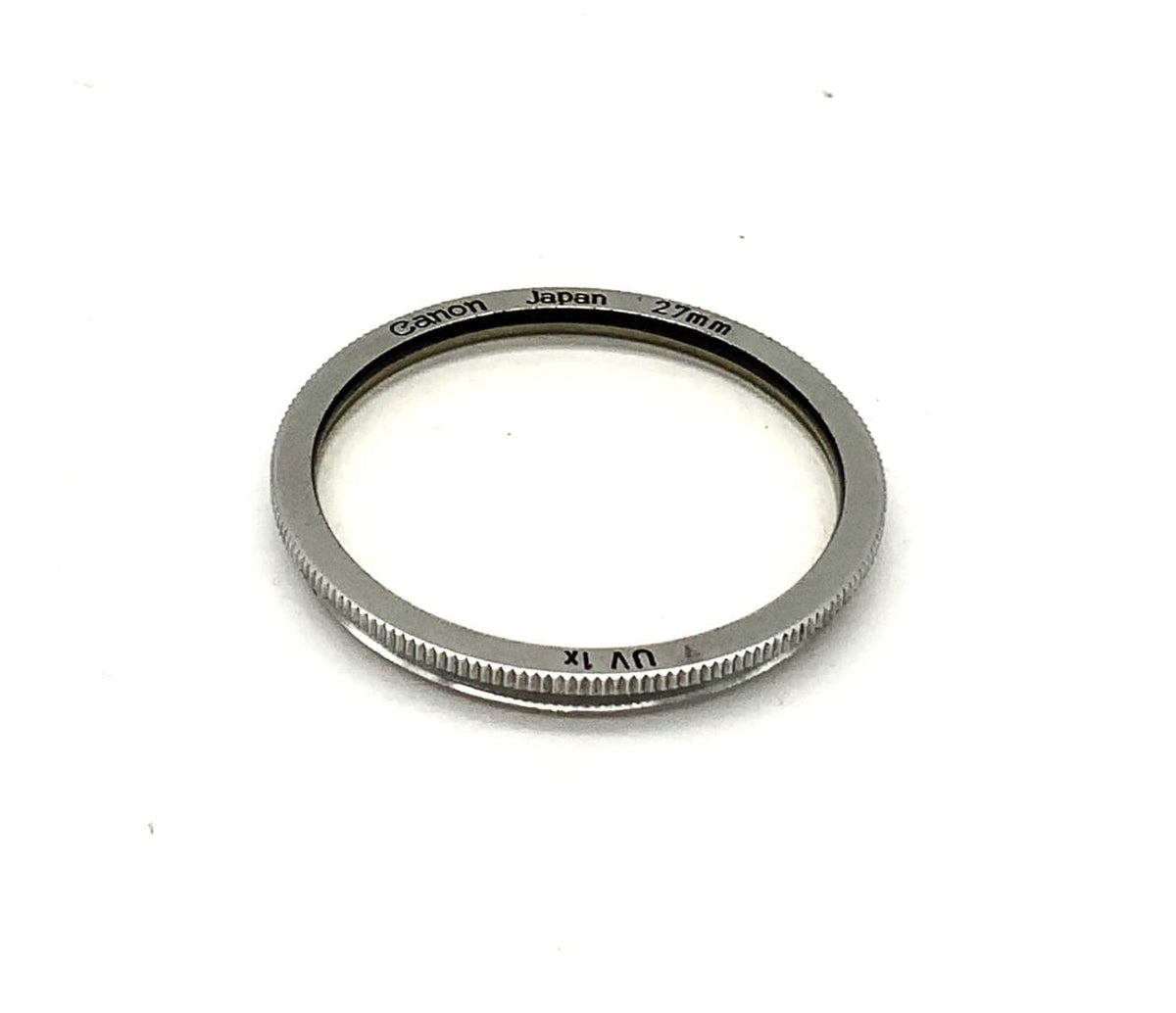 Filtre UV Canon 1x, filetage circulaire de 27 mm