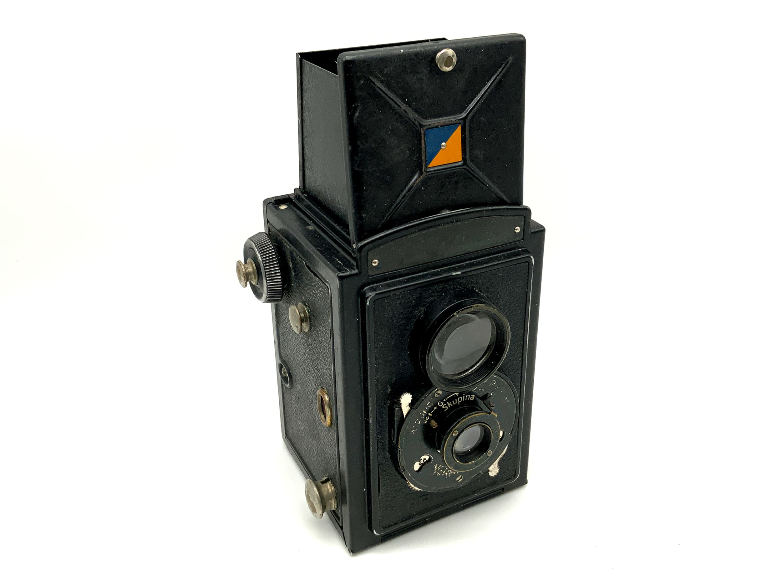Voigtländer Brillant TLR mit Skupina Zweiäugige Analogkamera