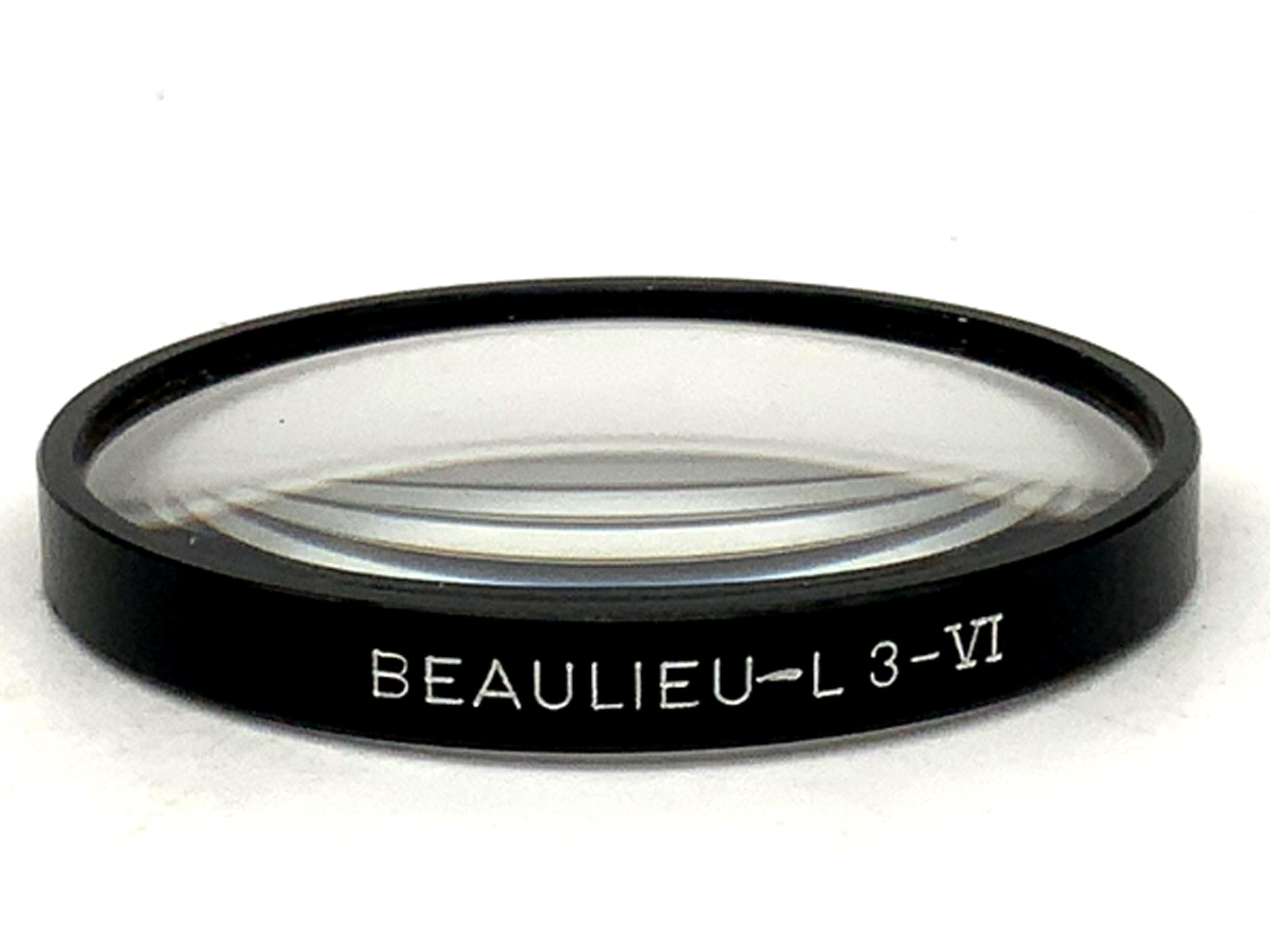 Filtre à insérer pour lentille macro Beaulieu L3, série VI, filetage
