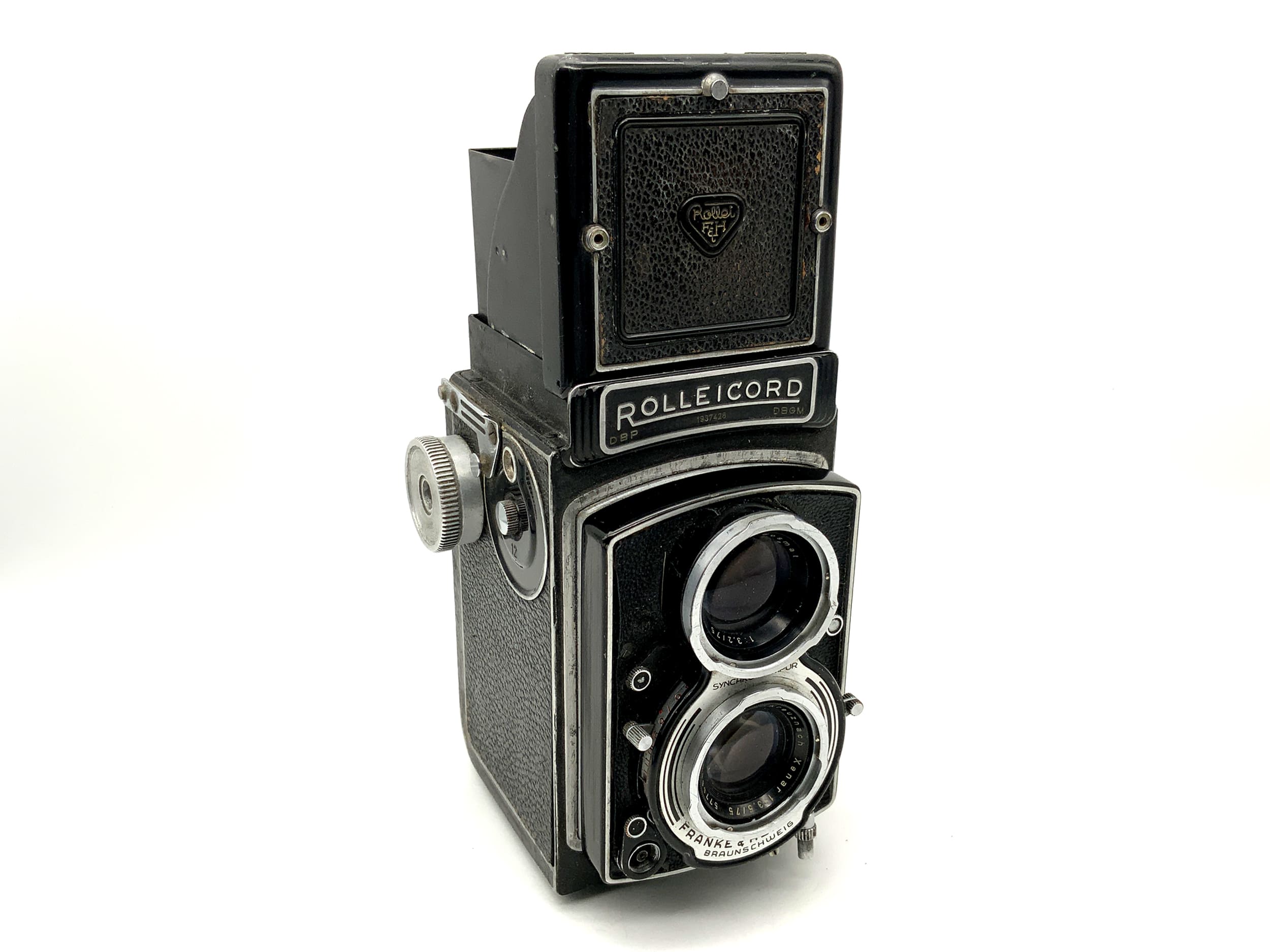 Rollei Rolleicord Vb TLR mit Xenar 1:3.5/75 Zweiäugige Analogkamera