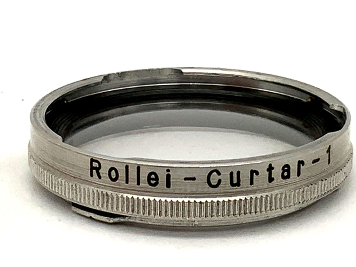 Objectif macro Rollei Curtar-1 pour Rolleiflex f/3.5, filtre Tessar/Xenar RI
