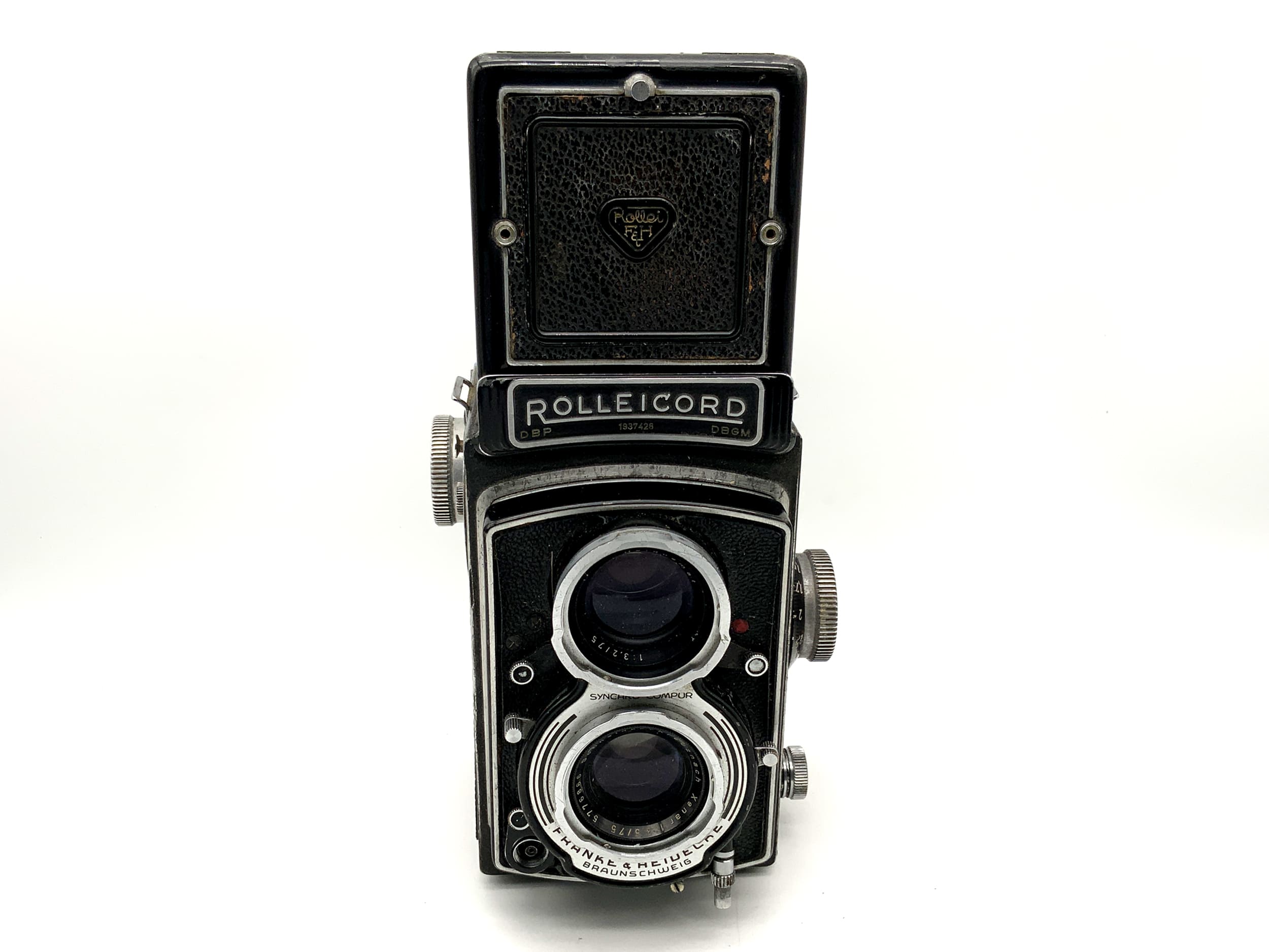 Rollei Rolleicord Vb TLR mit Xenar 1:3.5/75 Zweiäugige Analogkamera