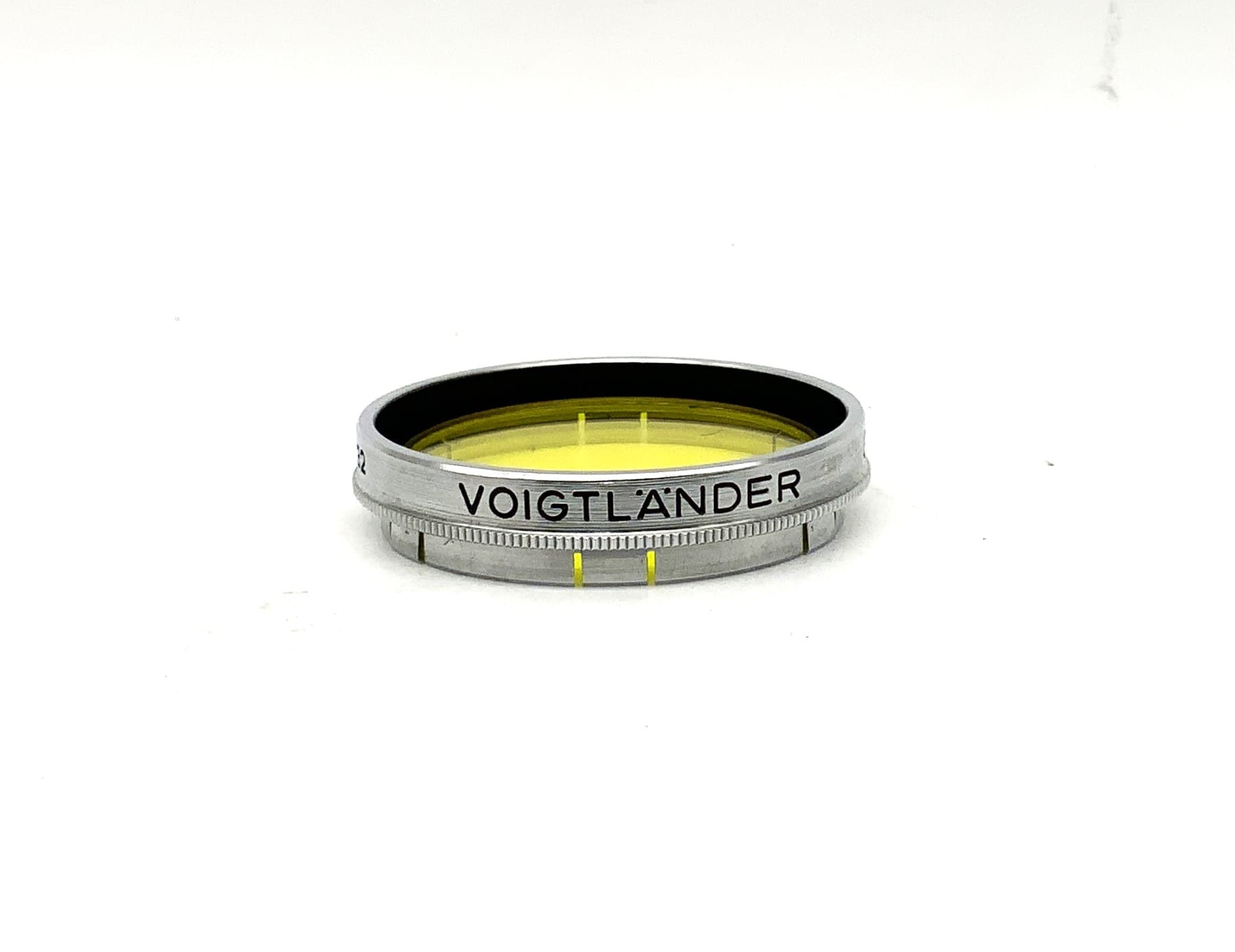 Voigtländer Farbfilter G2 AR 302/32 gelb/yellow Steckfilter Slip On Filter 32mm