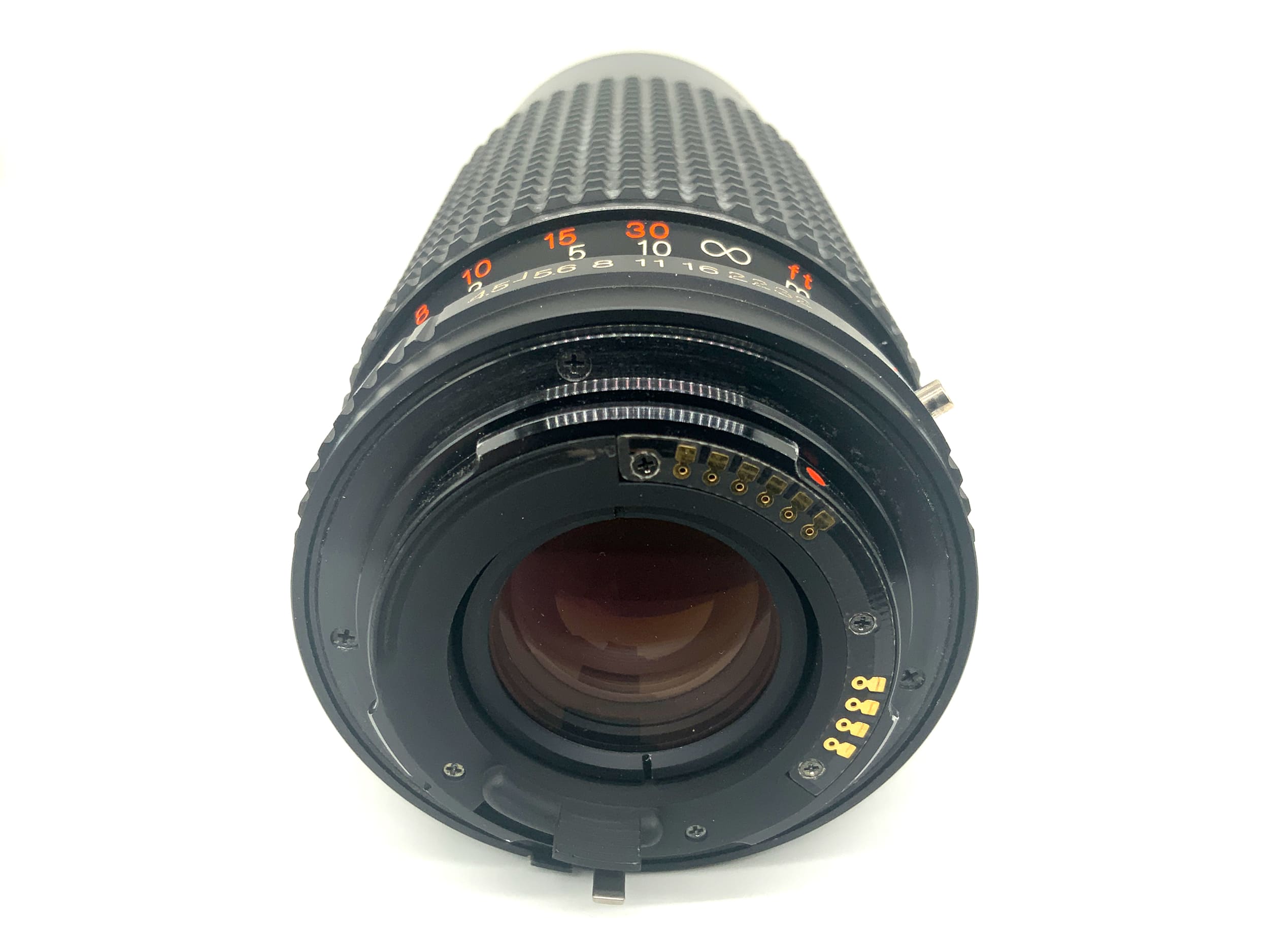 Revue Auto Revuenon MCE Macro 80-205mm 1:4.5 Objektiv Zoomobjektiv (Mamiya ZE)