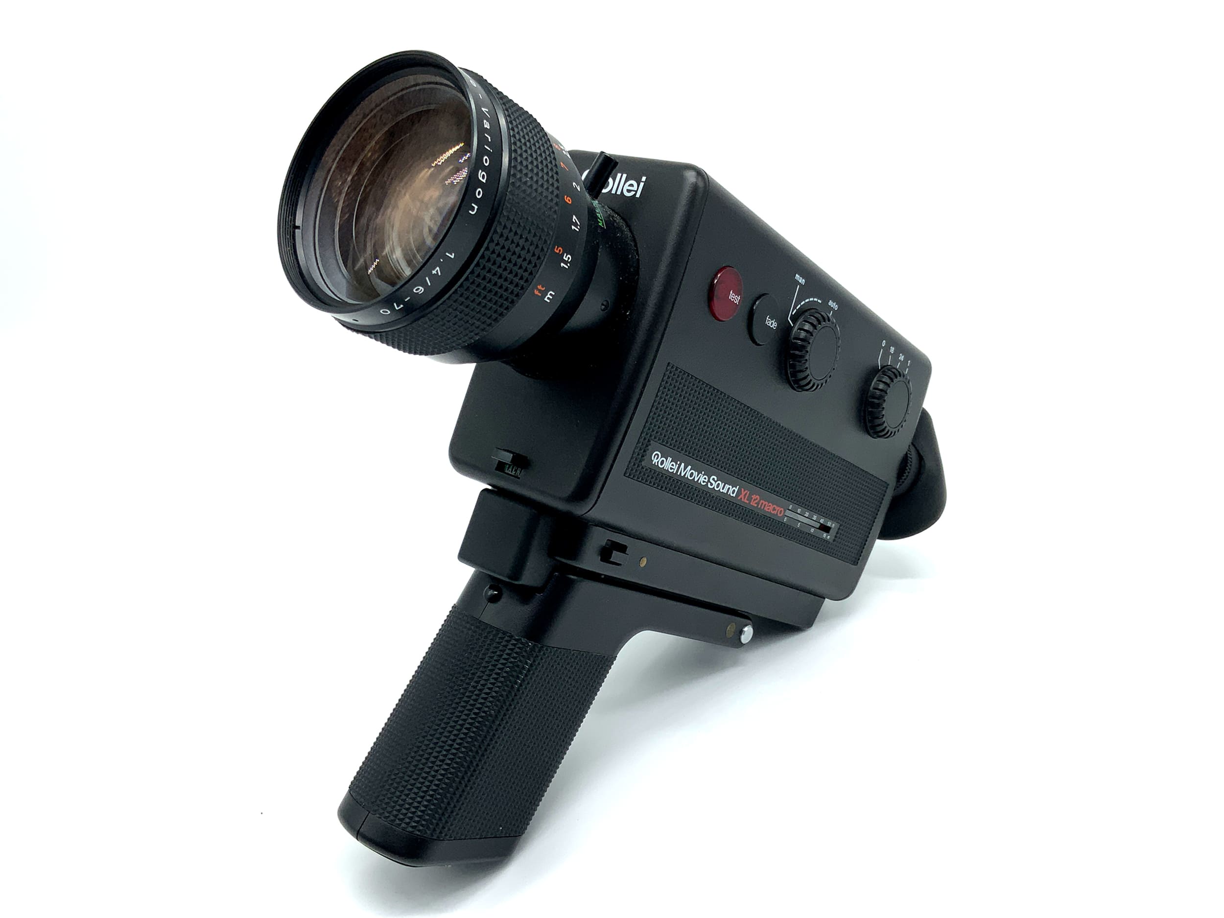 Rollei Movie Sound XL 12 macro Filmkamera Macro-Variogon 6-70mm 1:1,4 Super 8