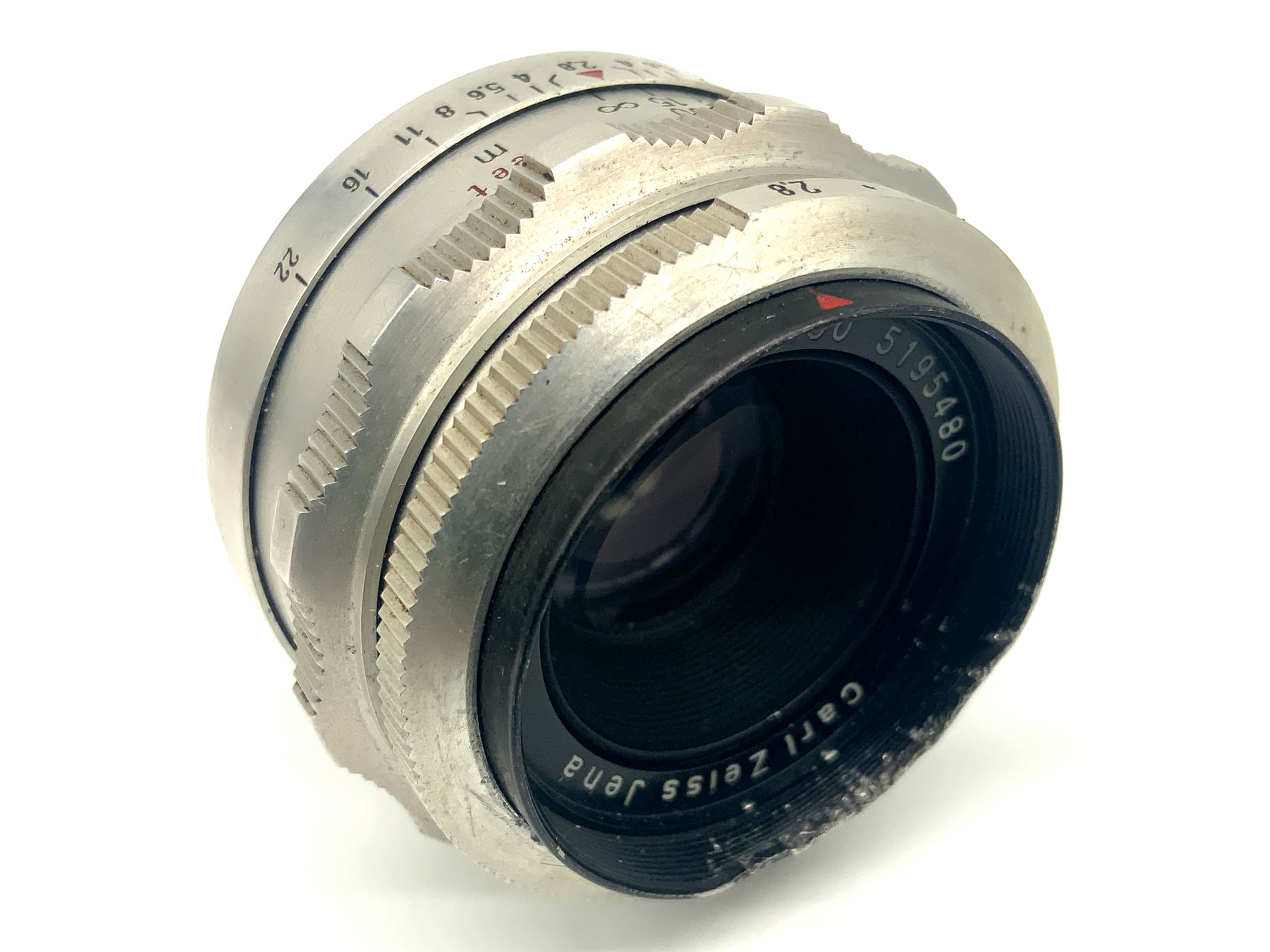 Carl Zeiss Jena Q1 Tessar 12 Blades 50mm 1:2.8 Objektiv Festbrennweite (Altix)