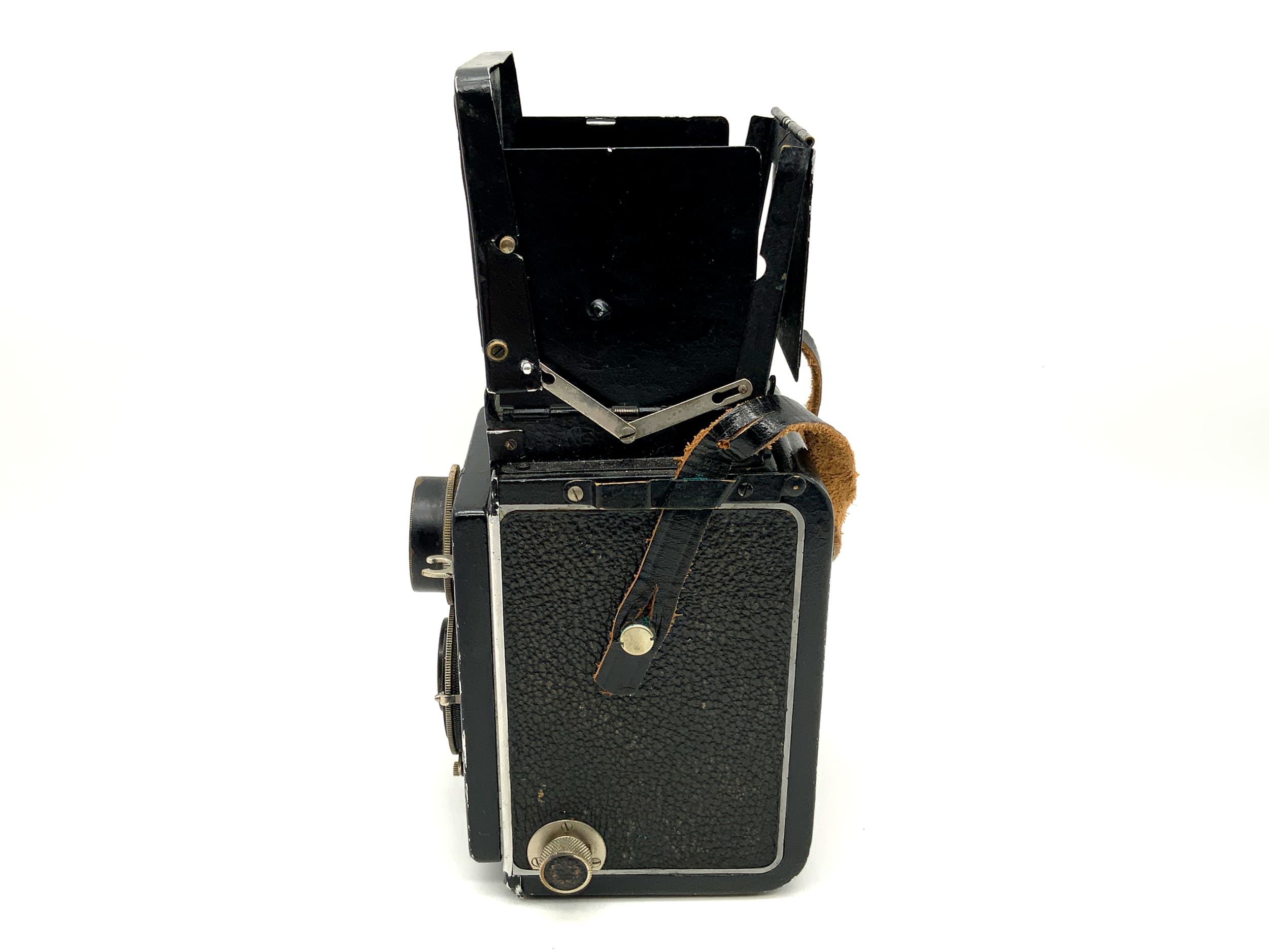 Rollei Rolleiflex I TLR mit Tessar 1:4,5/7,5cm Compur Zweiäugige Analogkamera