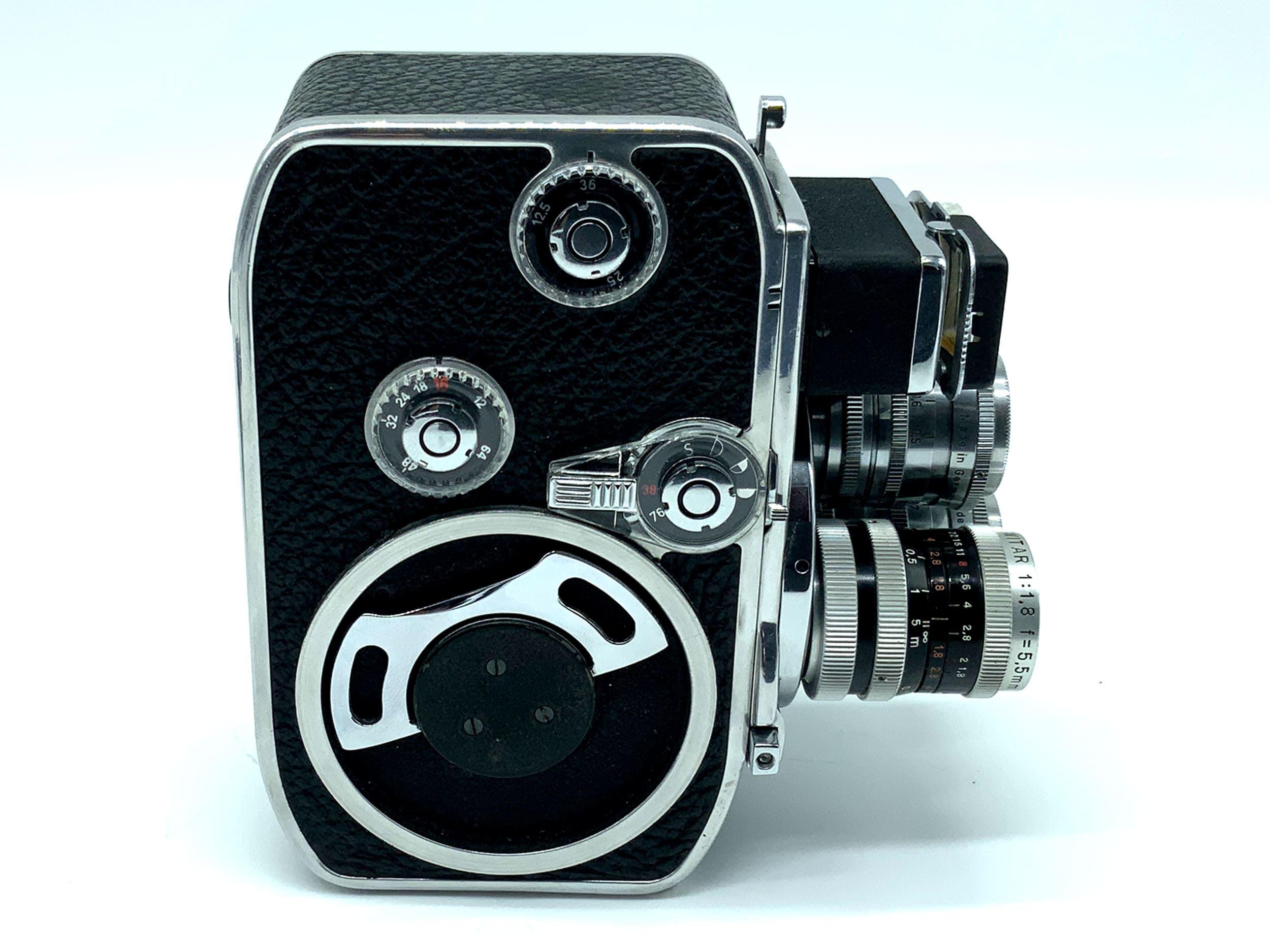 Bolex D8L Filmkamera mit Xenar Xenoplan Switar Super 8 Kamera movie camera