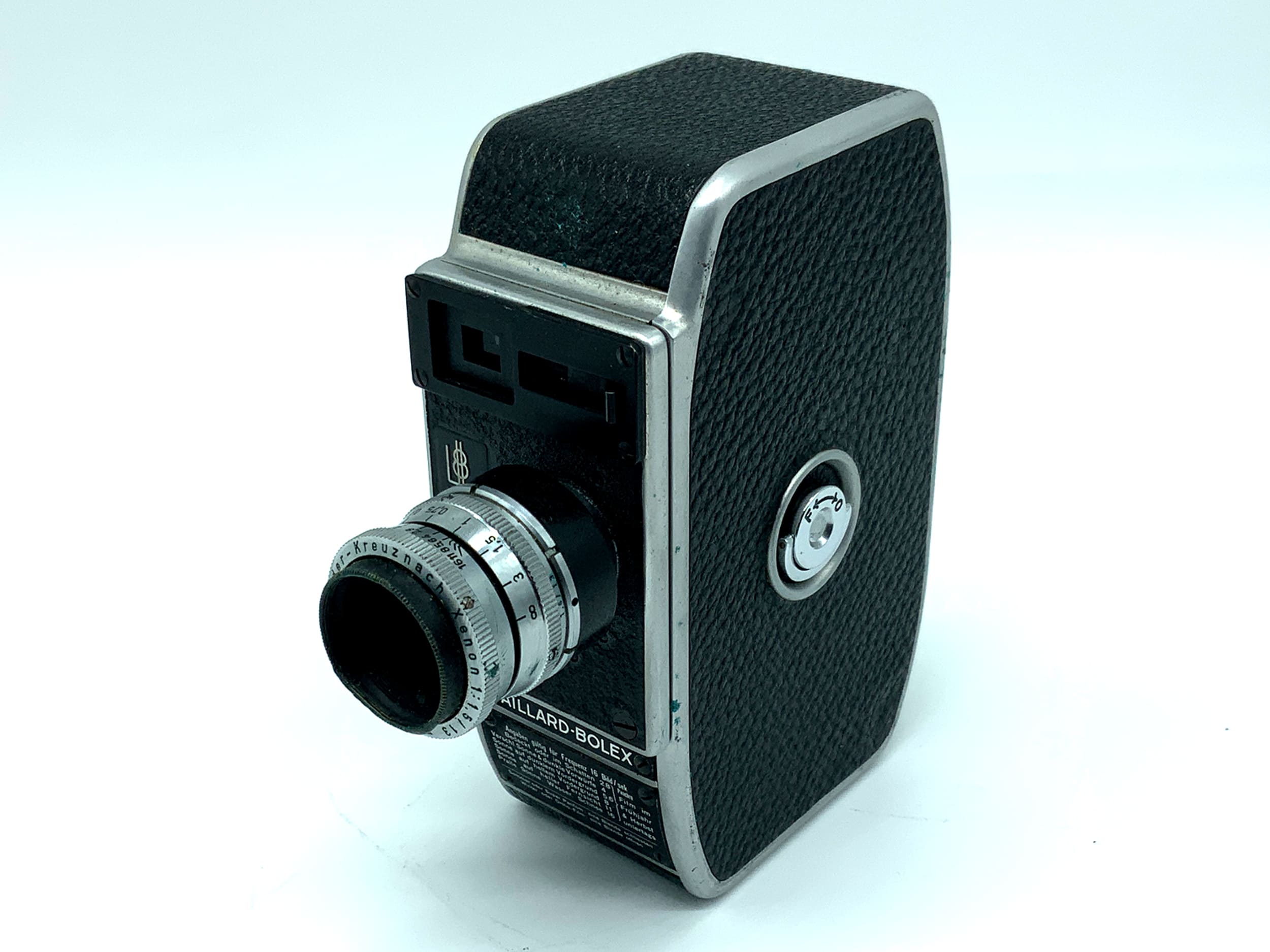 Kern Paillard Bolex L8 Filmkamera Schneider Kreuznach Xenon 13mm 1:1,5 Super 8