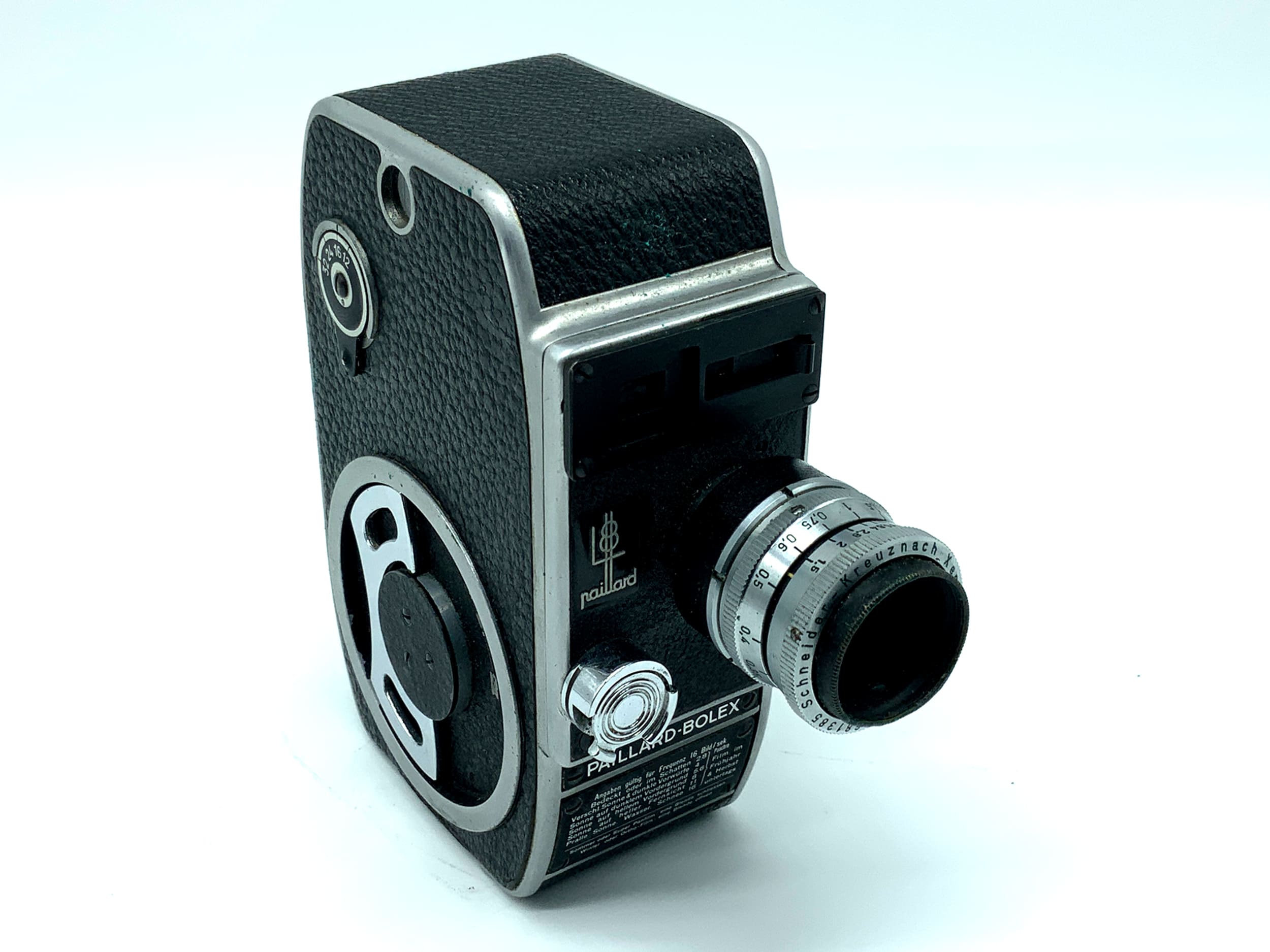Kern Paillard Bolex L8 Filmkamera Schneider Kreuznach Xenon 13mm 1:1,5 Super 8