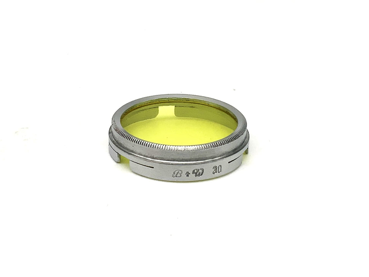 B+W Farbfilter gelb/yellow Steckfilter Slip On Filter 30mm