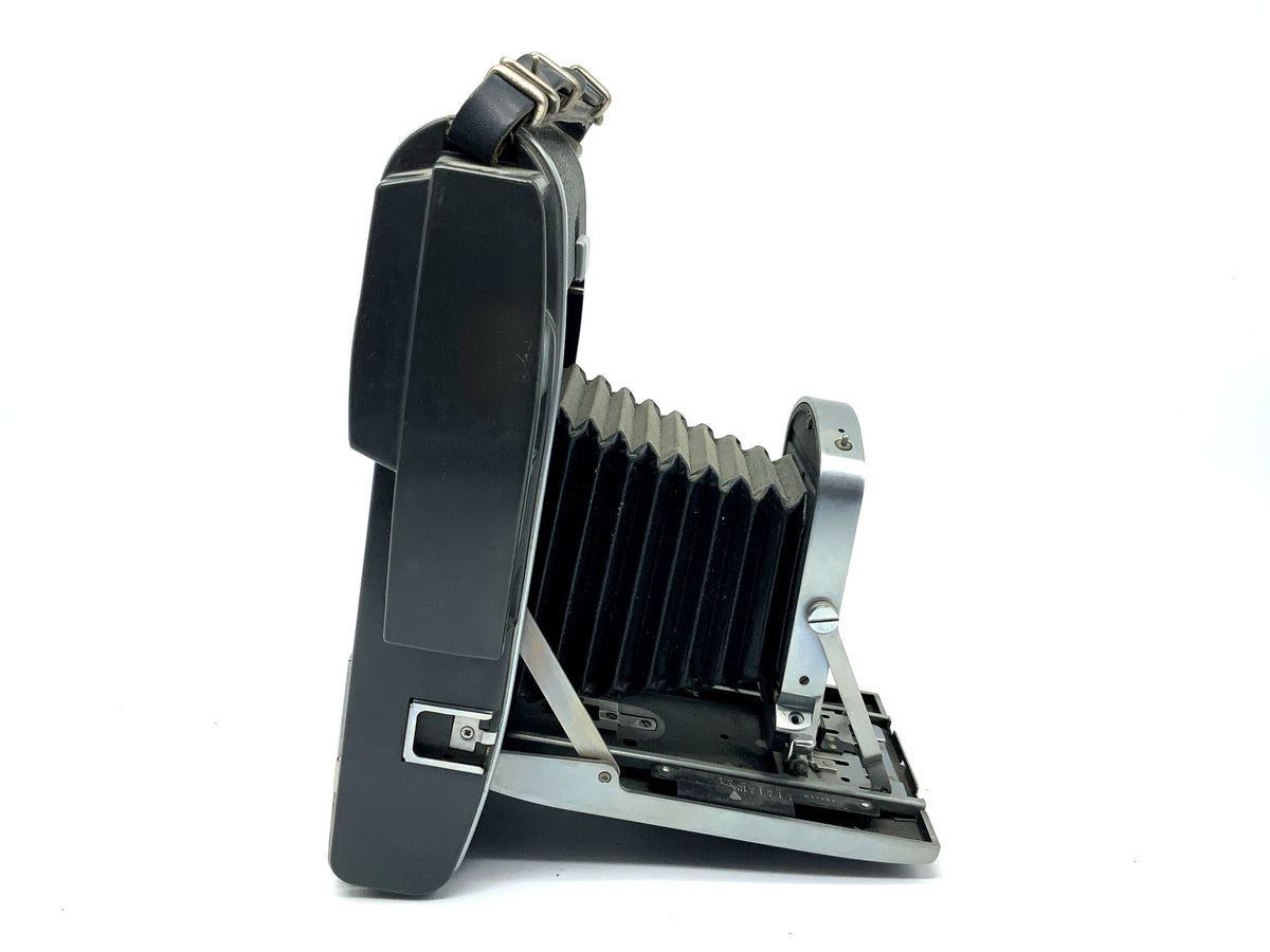 Appareil photo instantané Polaroid Land Camera modèle 160, rayures sur l'objectif