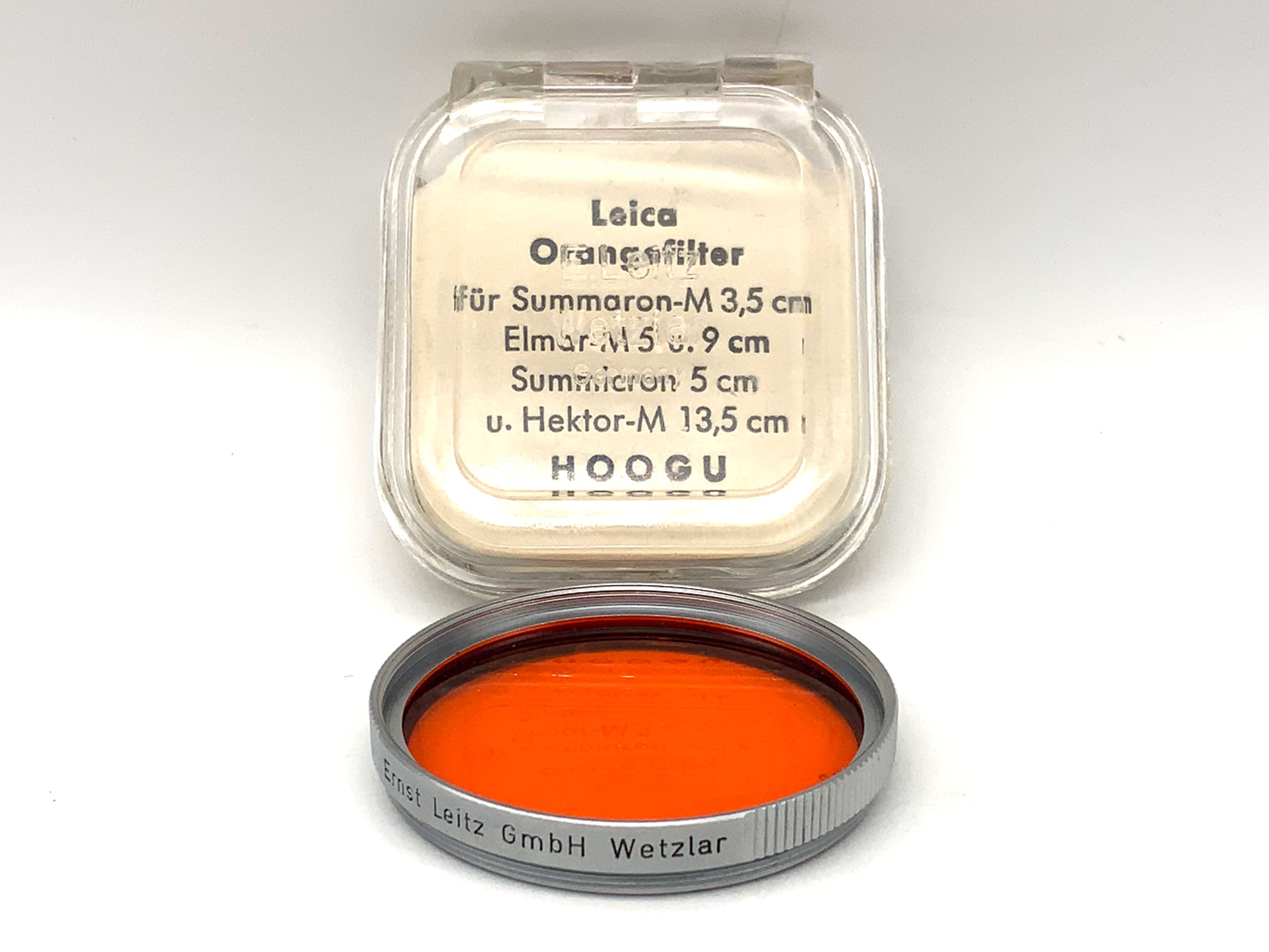 Leica Leitz Farbfilter Or. Orange Chrom für Summaron-M 3,5cm 39mm M39