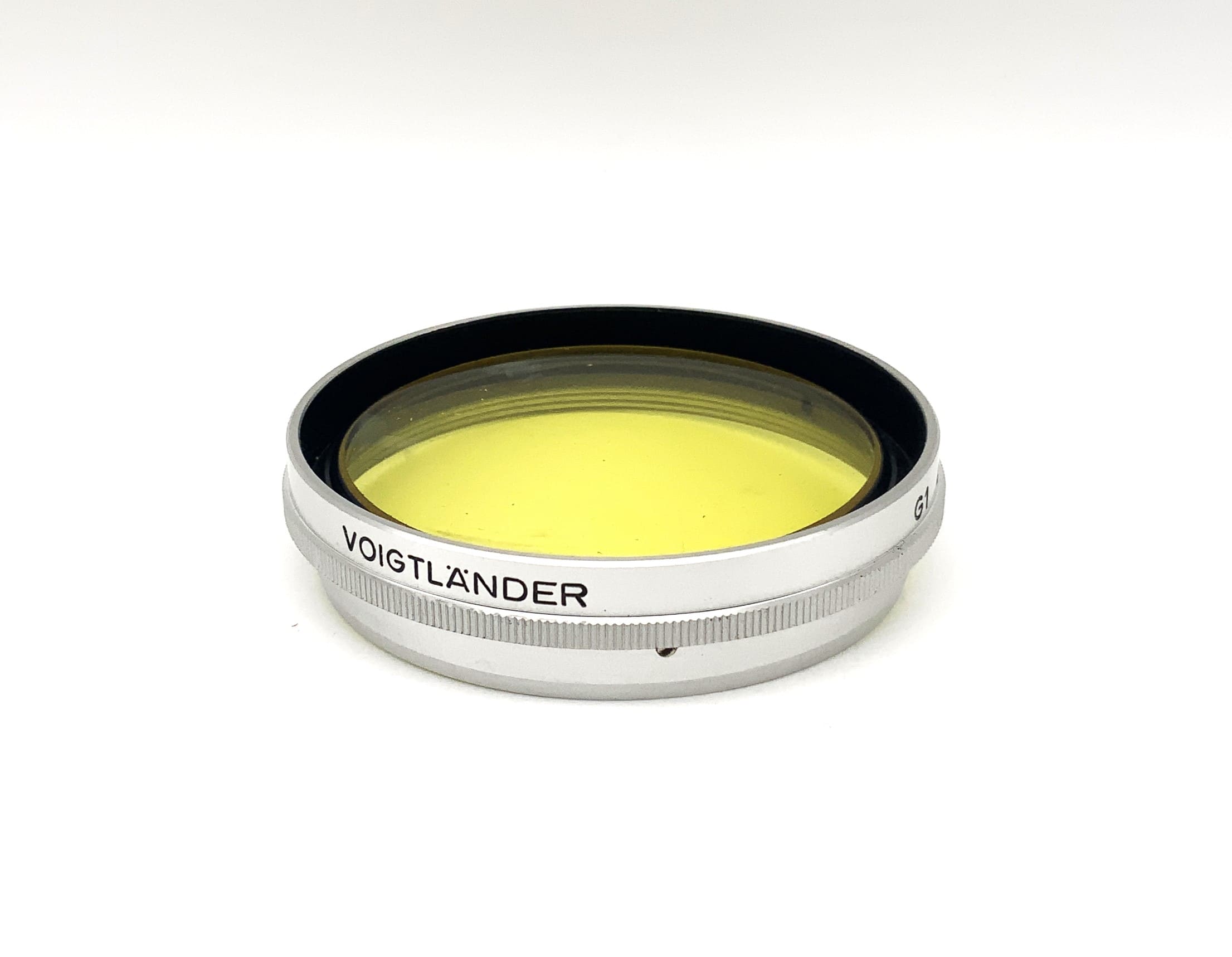 Voigtländer Farbfilter G1 49s 301/49 Gelb Yellow Filter 49mm Kreisförmig M49