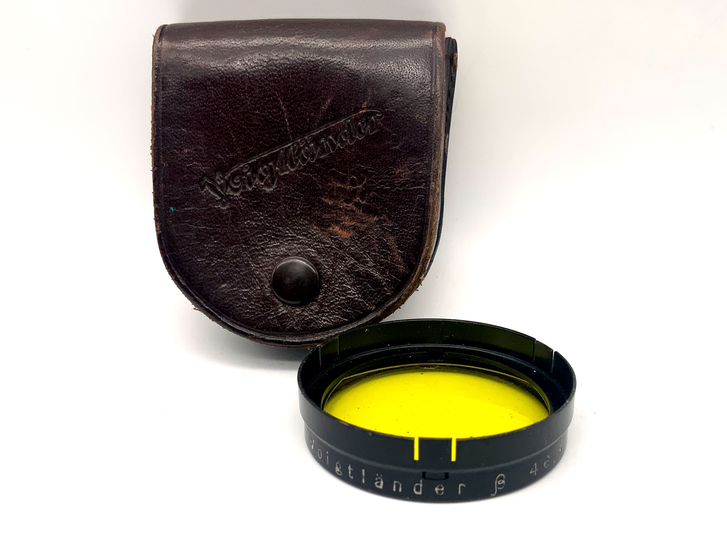 Voigtländer Farbfilter ß 46,9 Gelb Yellow 46,9mm Kreisförmig Filtergewinde M46