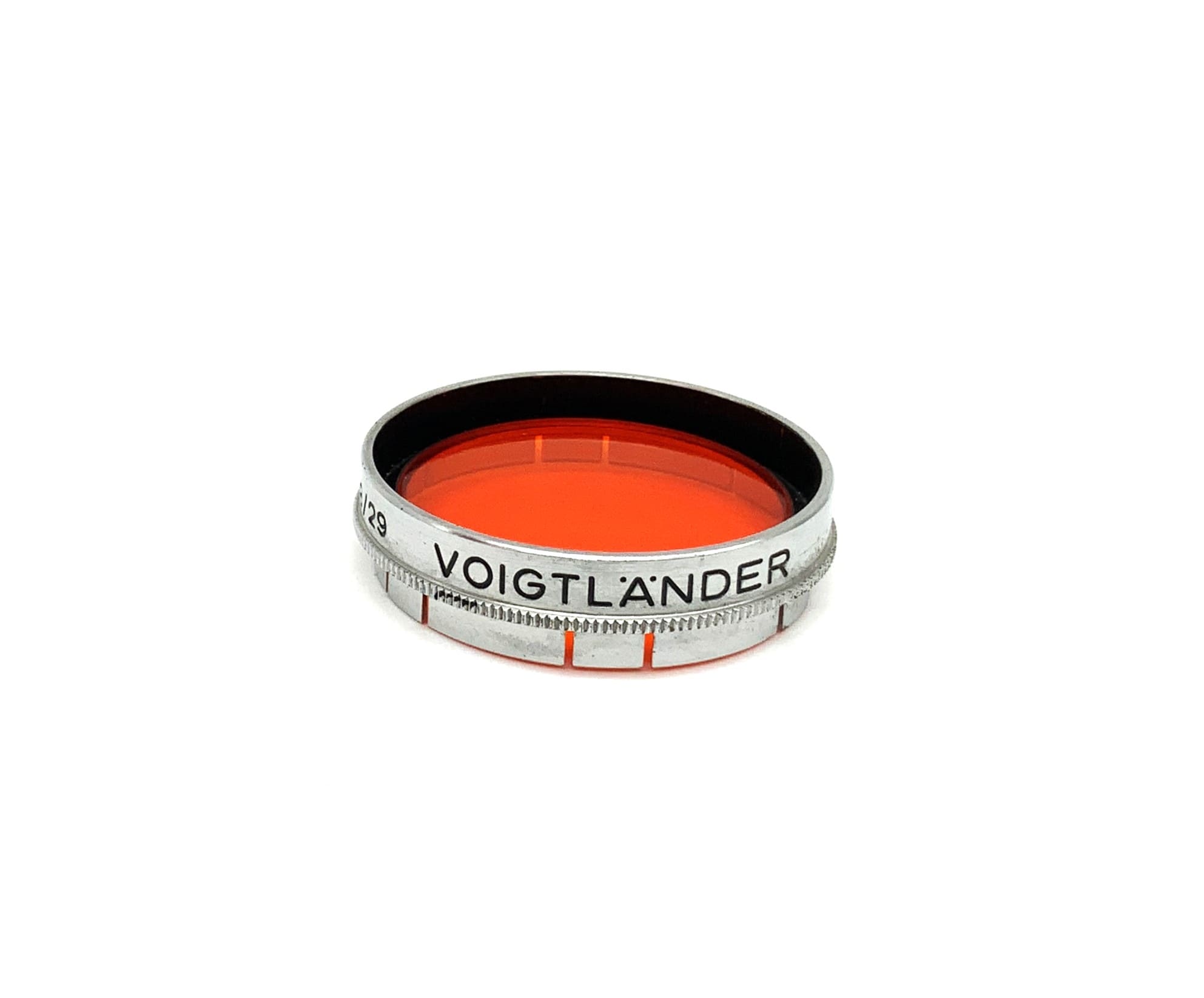 Voigtländer orange color filter OR 308/29 AR slip-on filter 29mm
