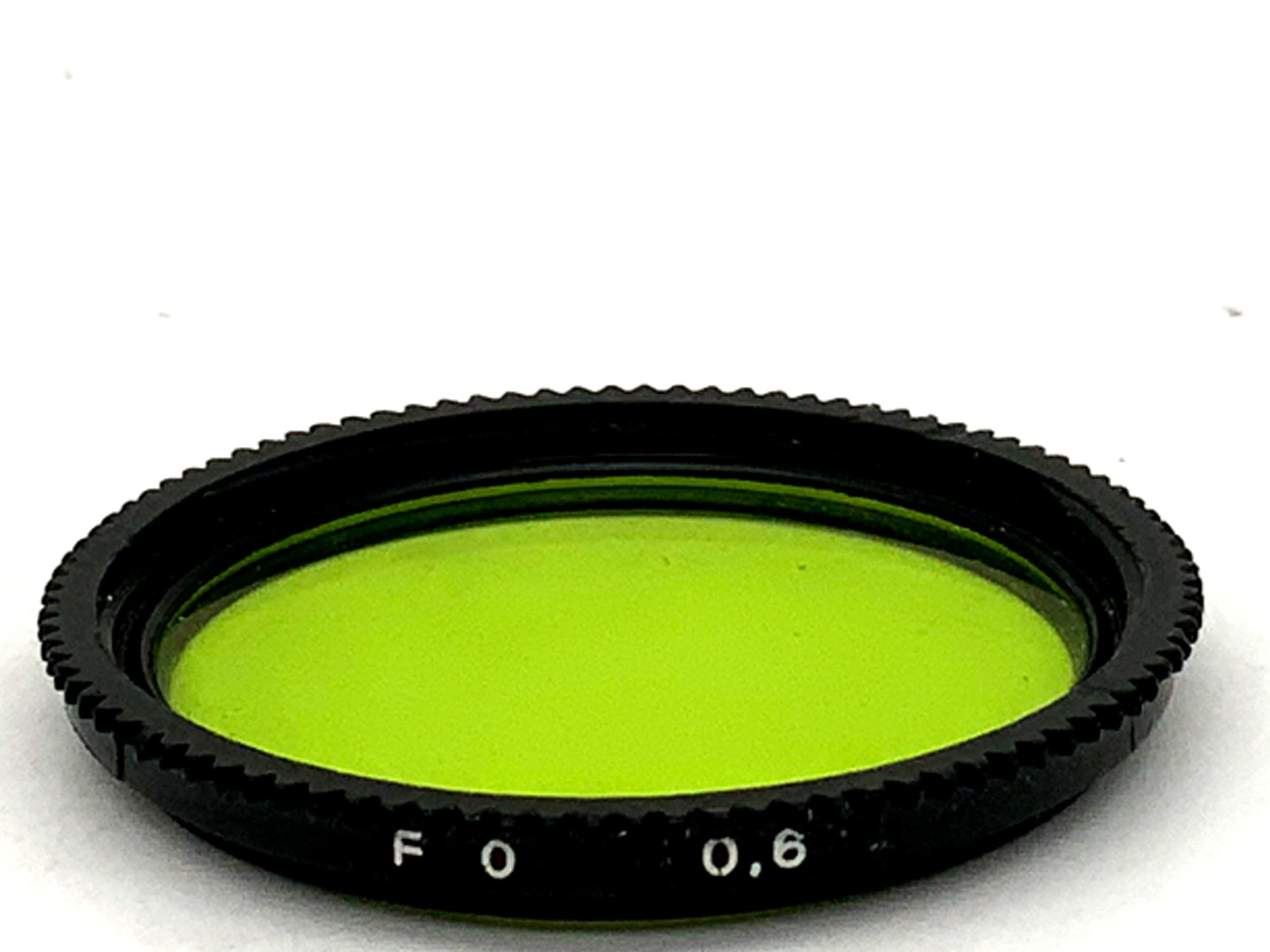 Filtre de couleur Lifa VA antireflet vert/vert F 0 0,6, filetage de 33 mm