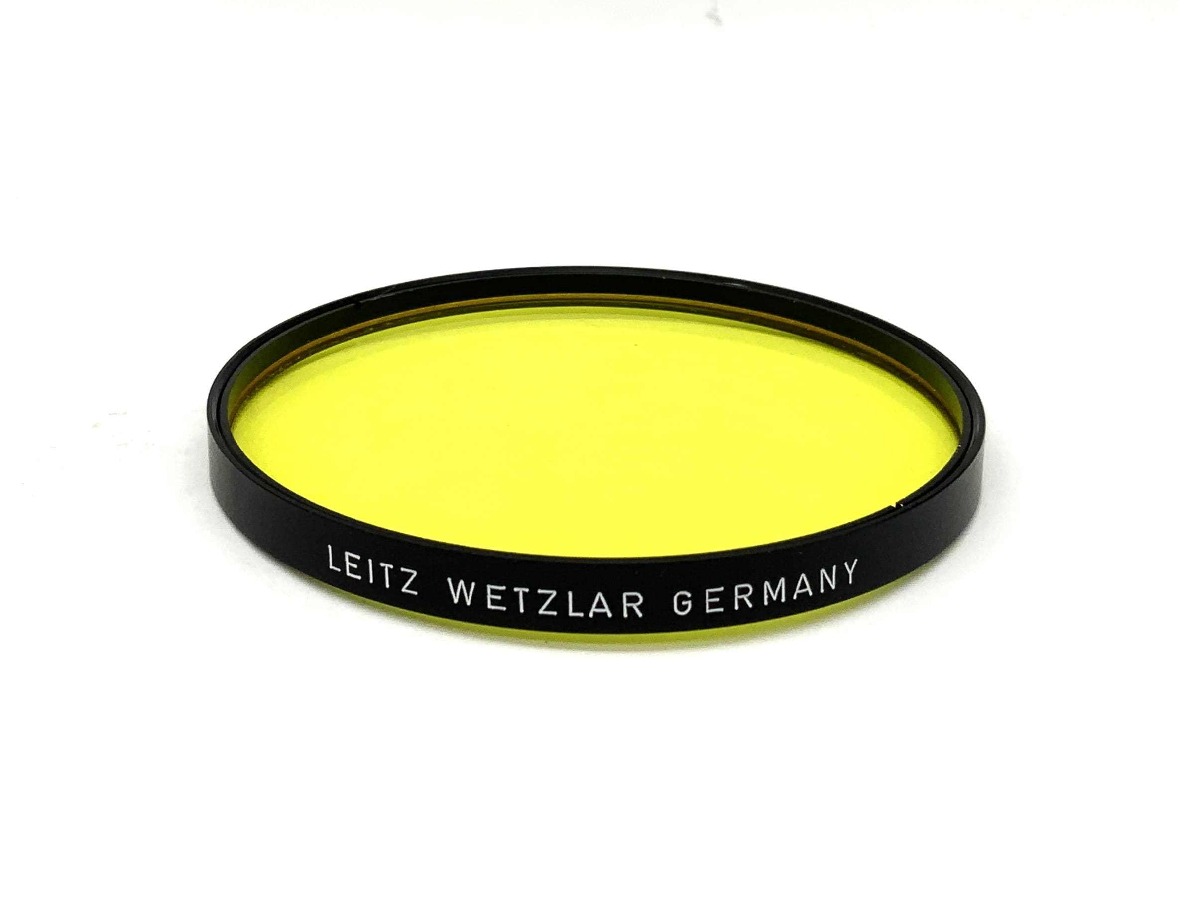 Filtre de couleur Leica Leitz 1 jaune/jaune, série de filtres 8, filetage pour filtre