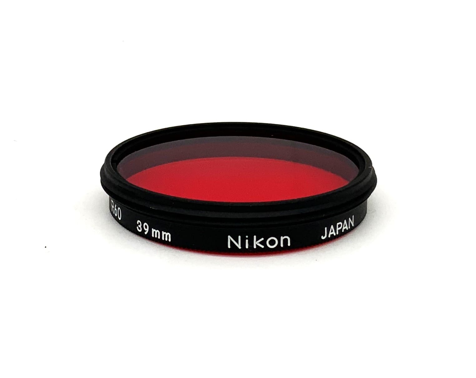 Filtre de couleur rouge Nikon R60 pour Reflex-Nikkor 1:8 500 mm, 39 mm