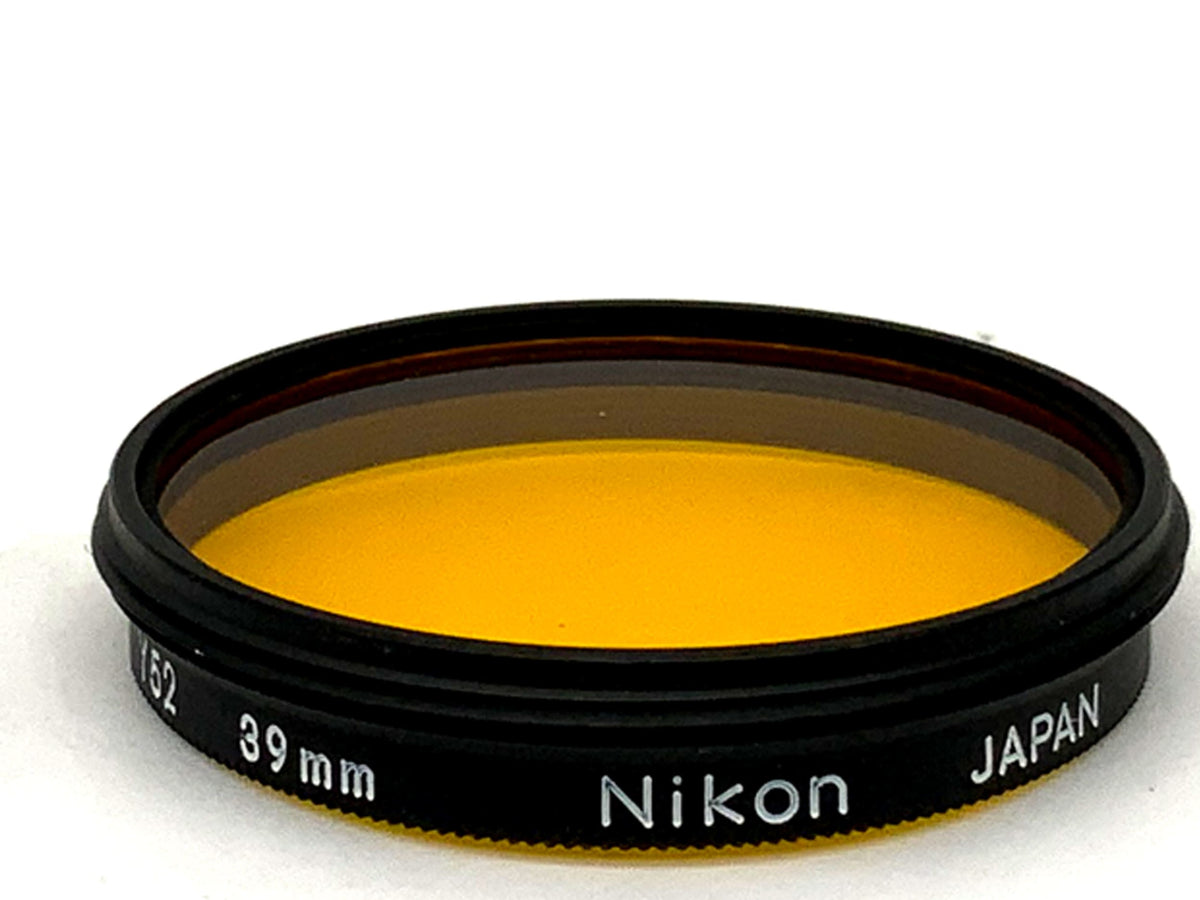 Nikon Farbfilter gelb/yellow Y52 für Reflex-Nikkor 1:8 500mm Filter 39mm