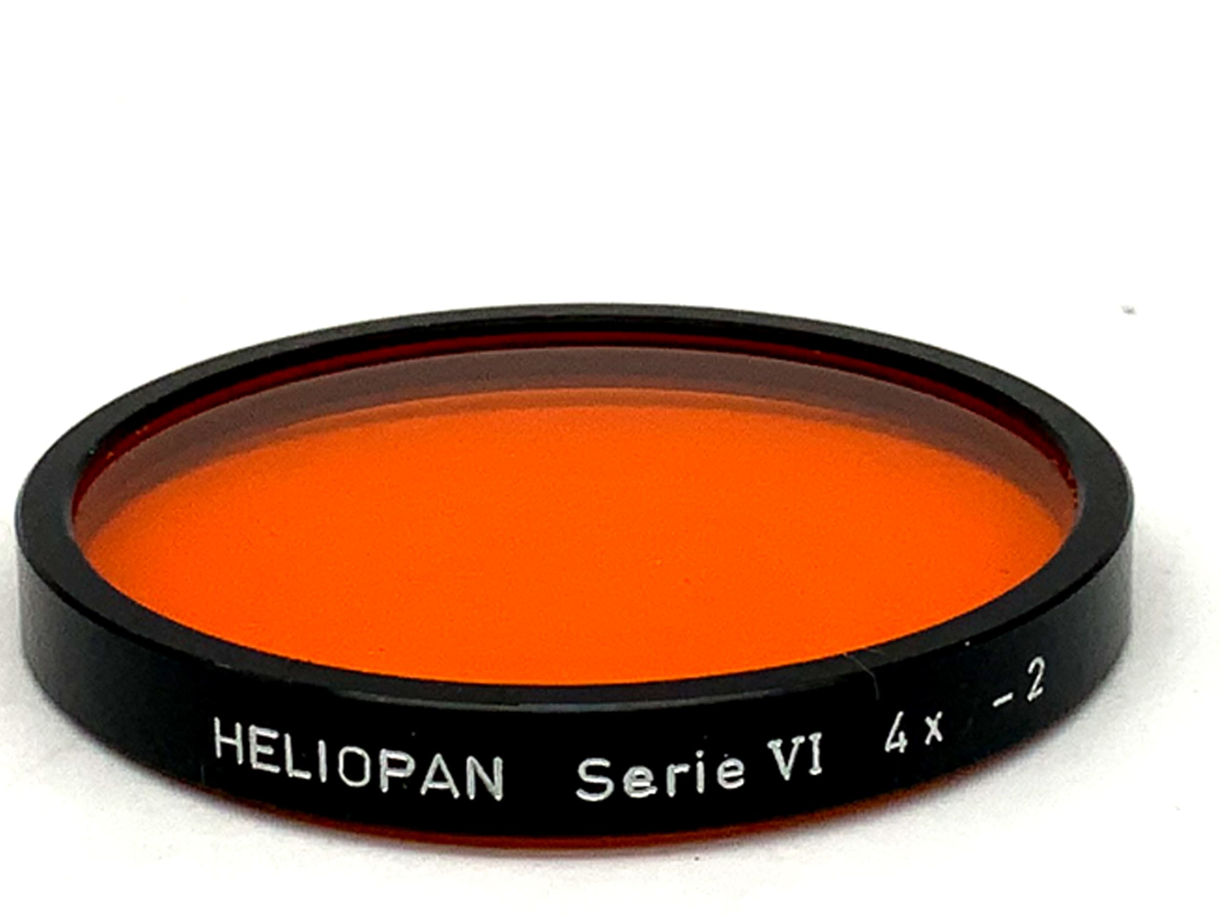 Filtres orange Heliopan 4x -2, série VI, filetage