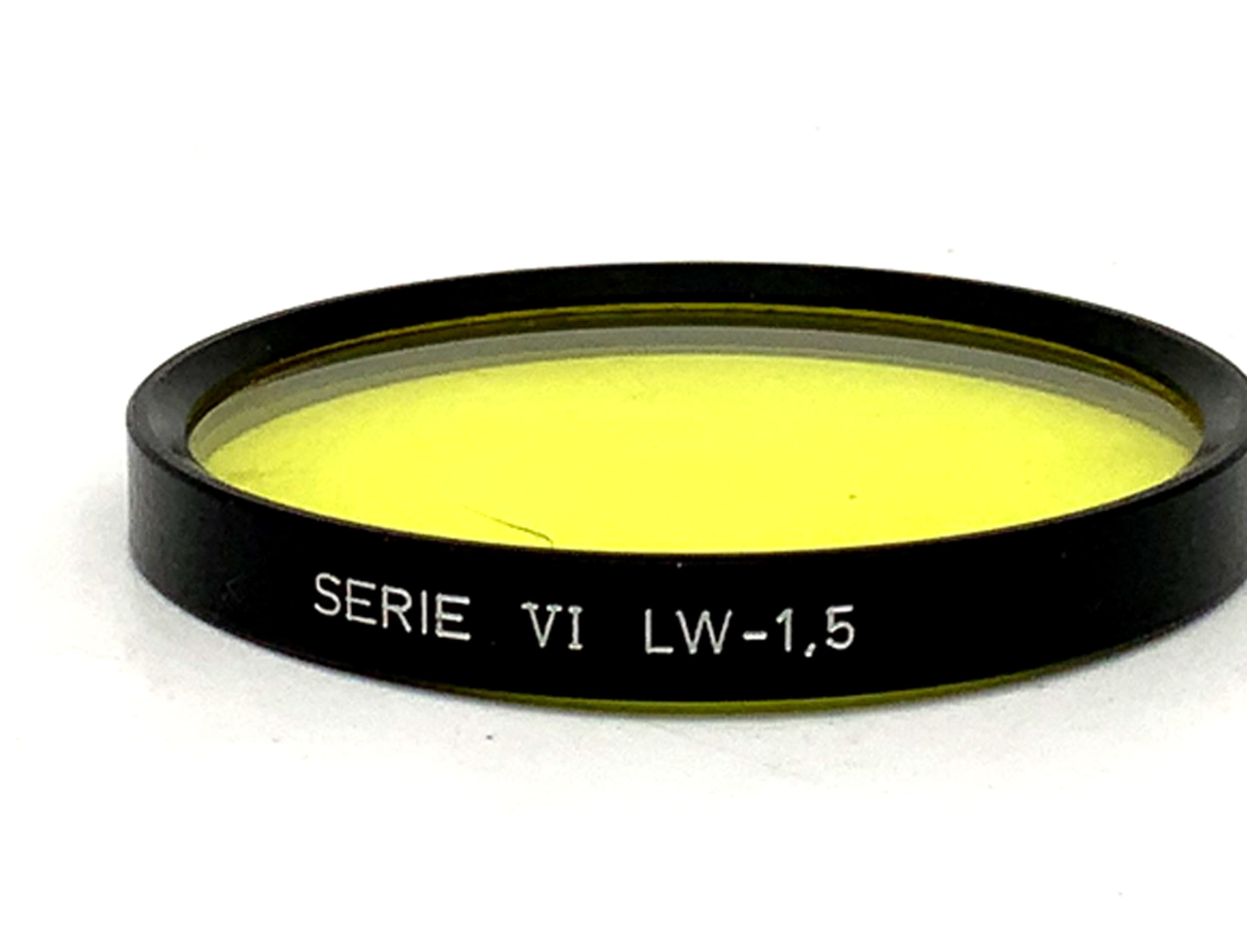 Filtre de couleur Heliopan jaune-vert LW-1.5 série VI