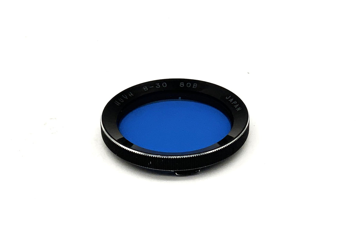 Hoya Farbfilter blau/blue 80B Bajonett B-30 Filter B-30 Filtergewinde